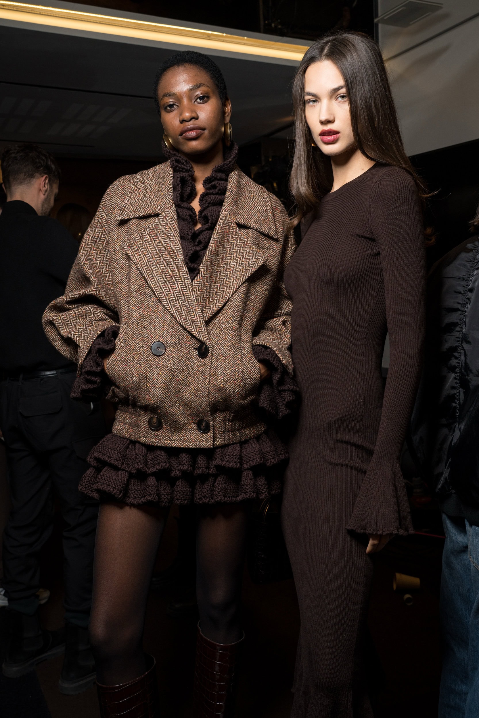 Luisa Spagnoli Fall 2025 Fashion Show Backstage