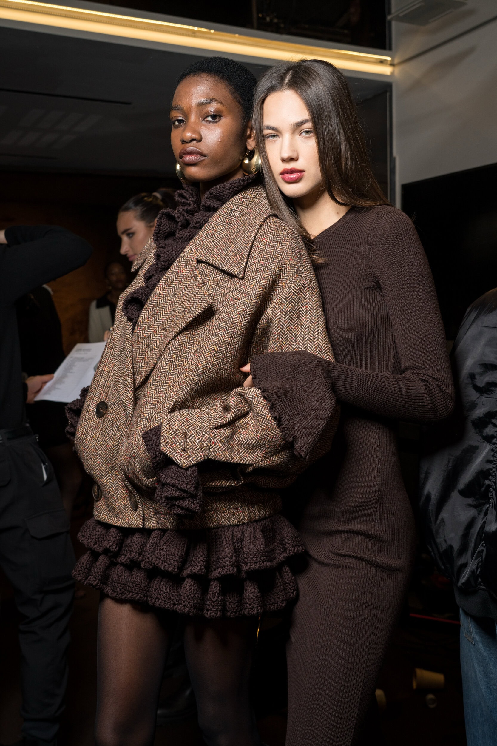 Luisa Spagnoli Fall 2025 Fashion Show Backstage