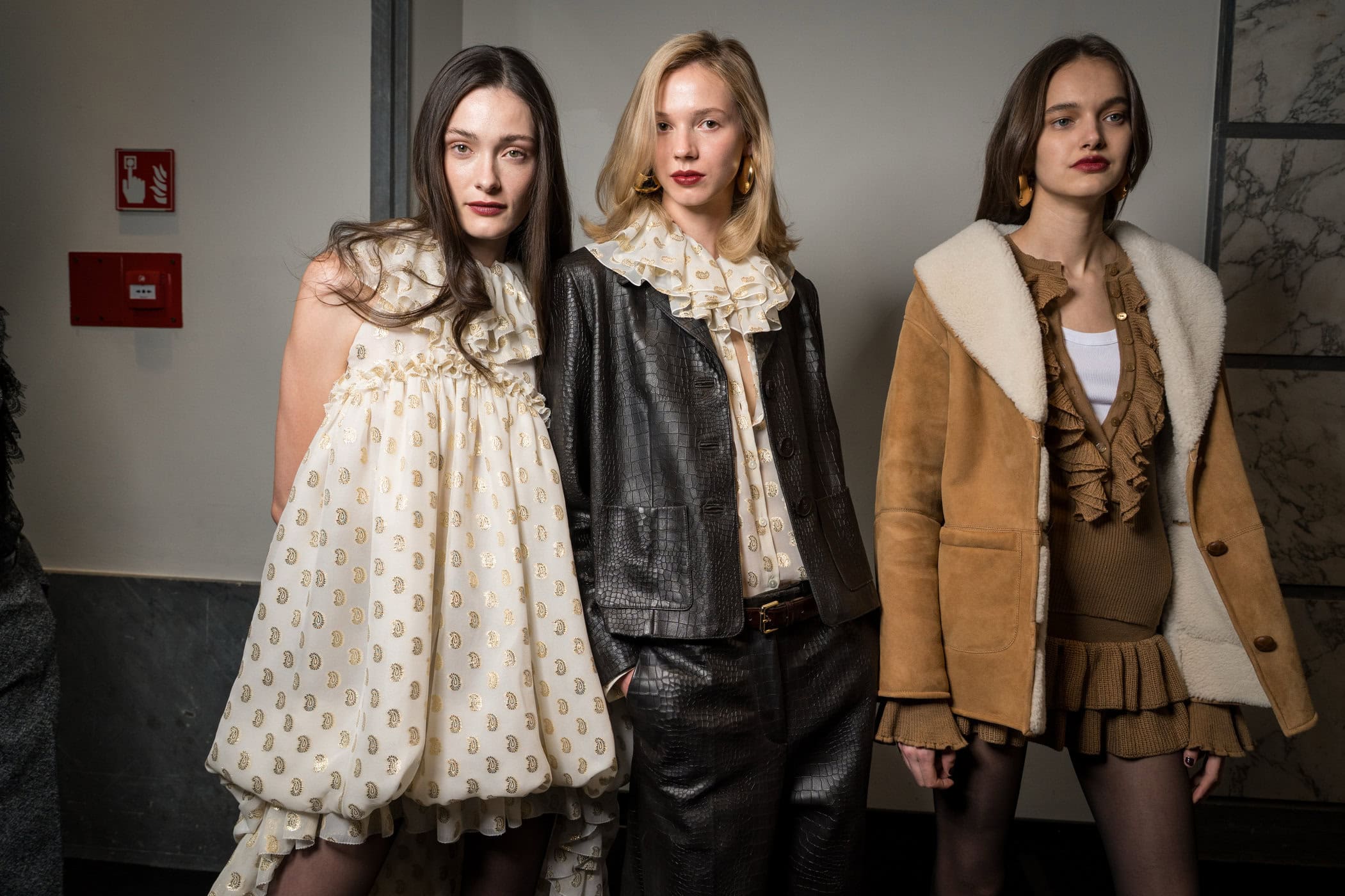 Luisa Spagnoli Fall 2025 Fashion Show Backstage