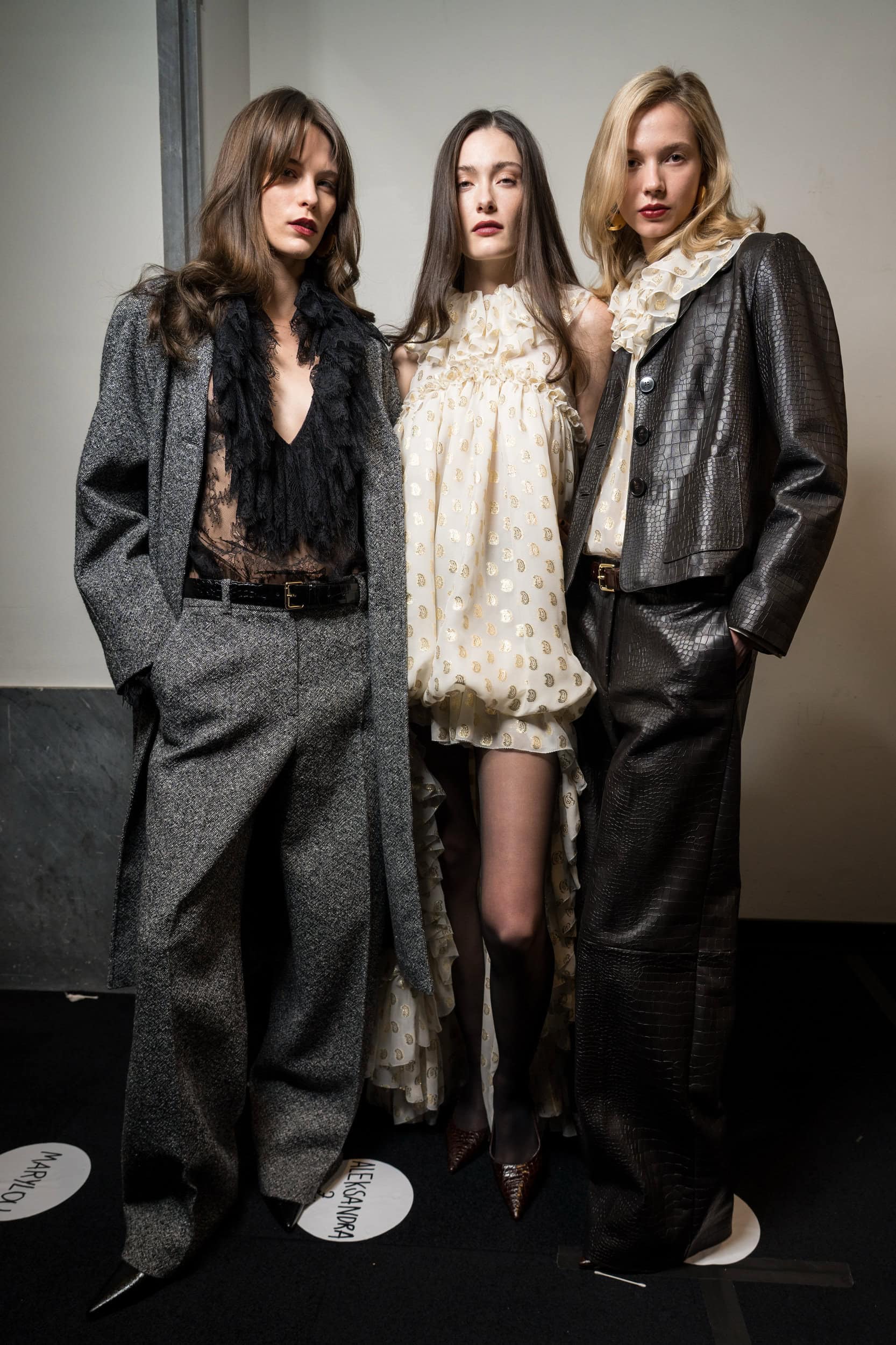 Luisa Spagnoli Fall 2025 Fashion Show Backstage