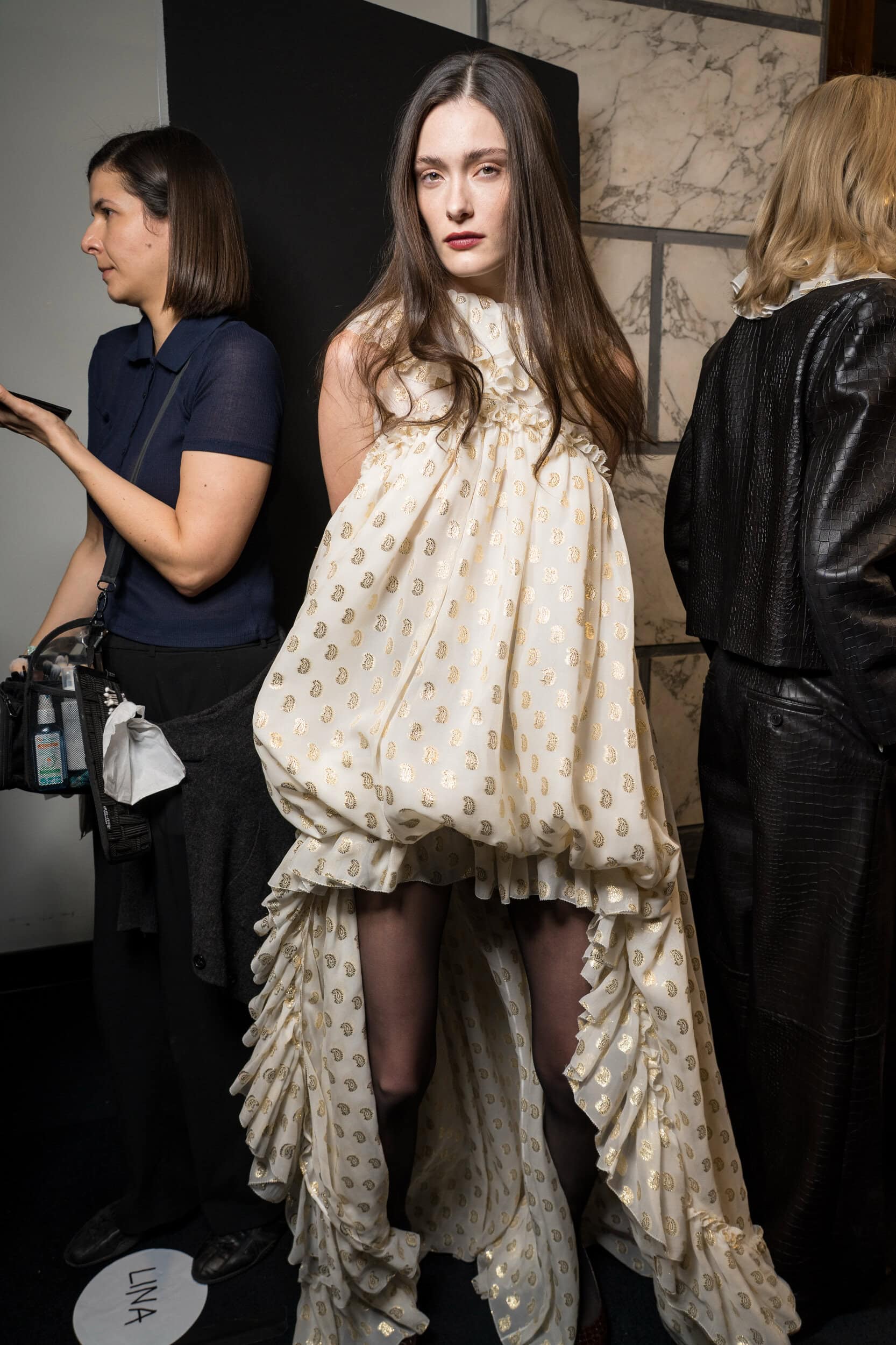 Luisa Spagnoli Fall 2025 Fashion Show Backstage