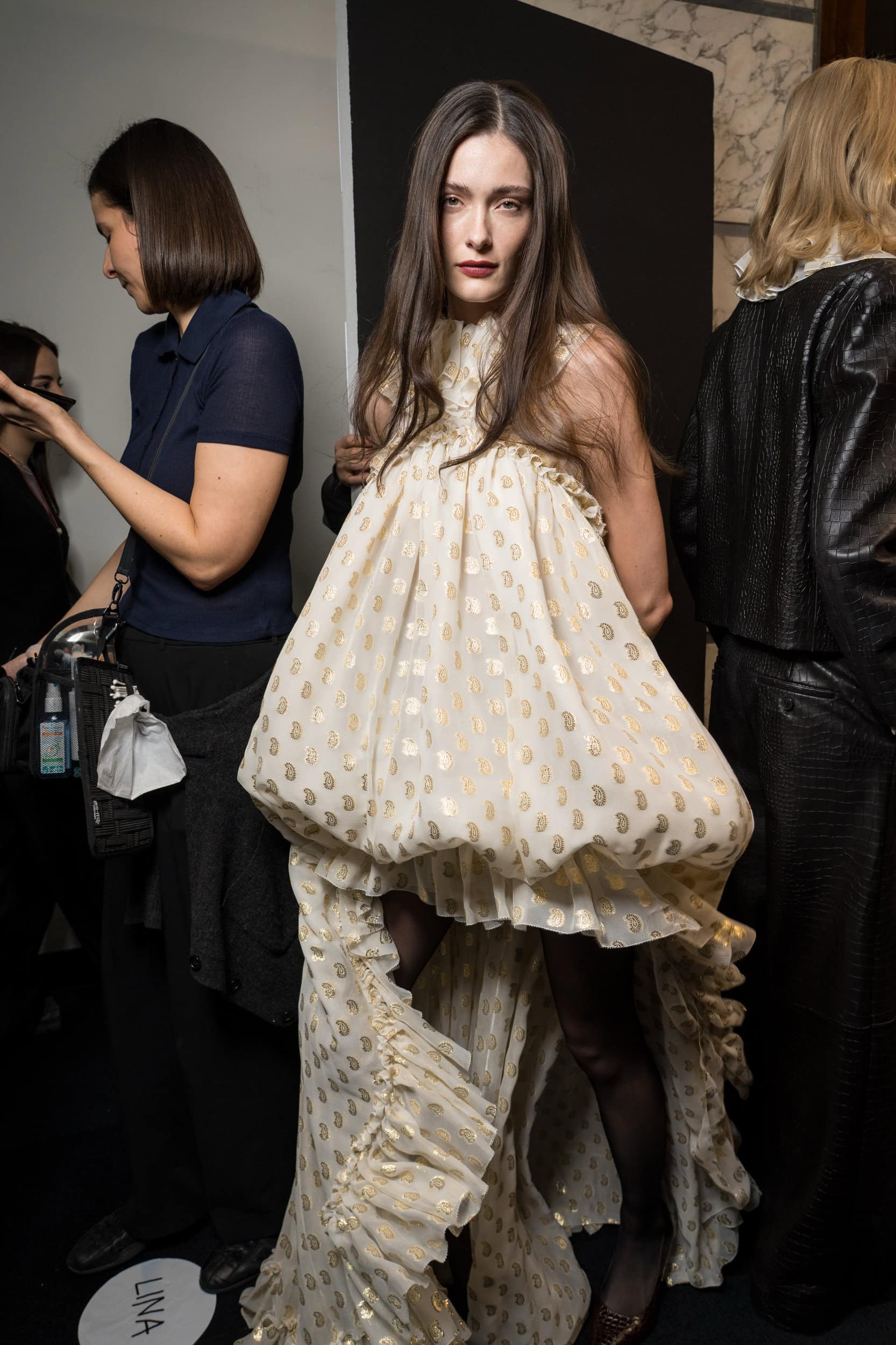 Luisa Spagnoli Fall 2025 Fashion Show Backstage