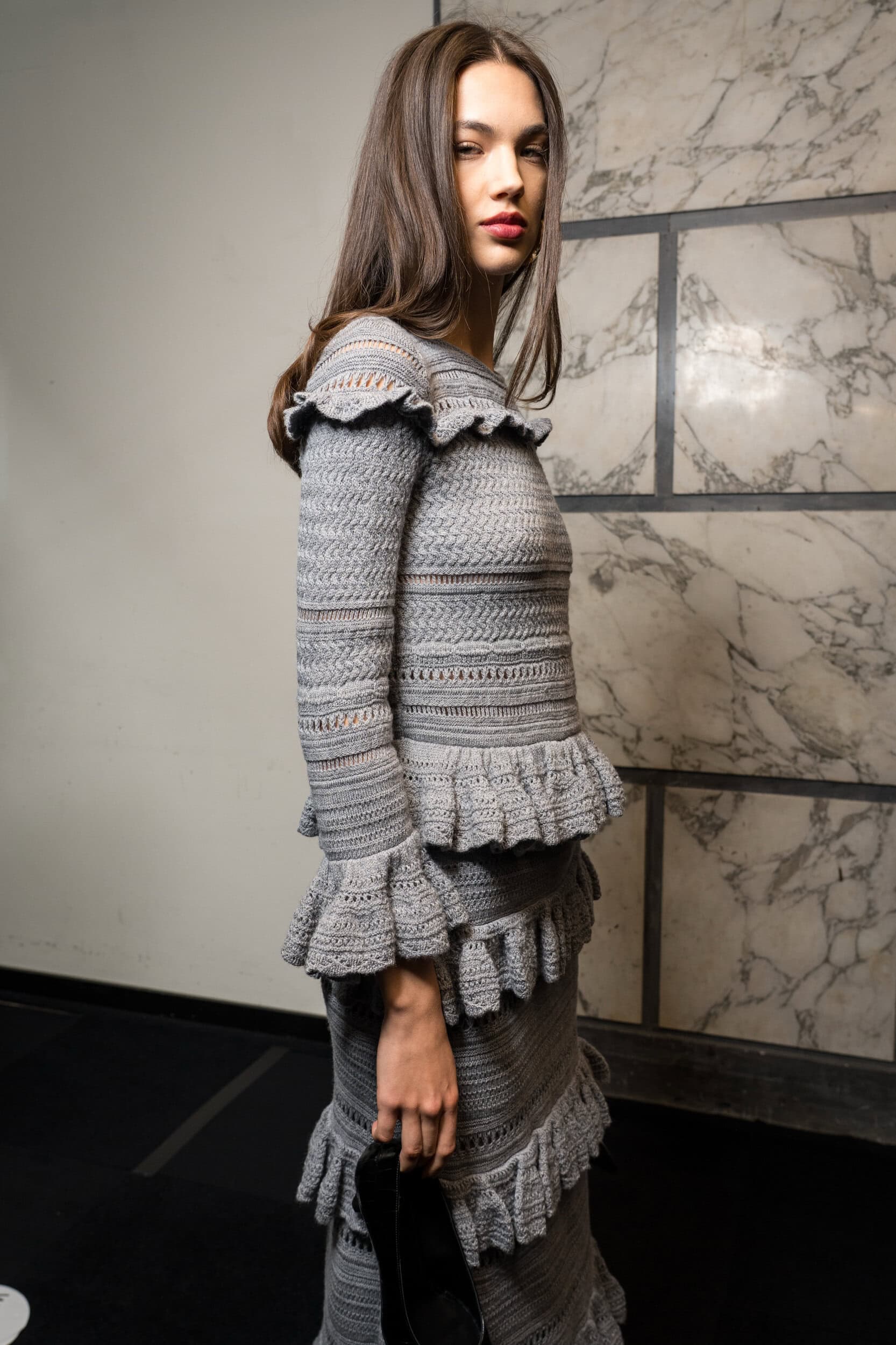 Luisa Spagnoli Fall 2025 Fashion Show Backstage