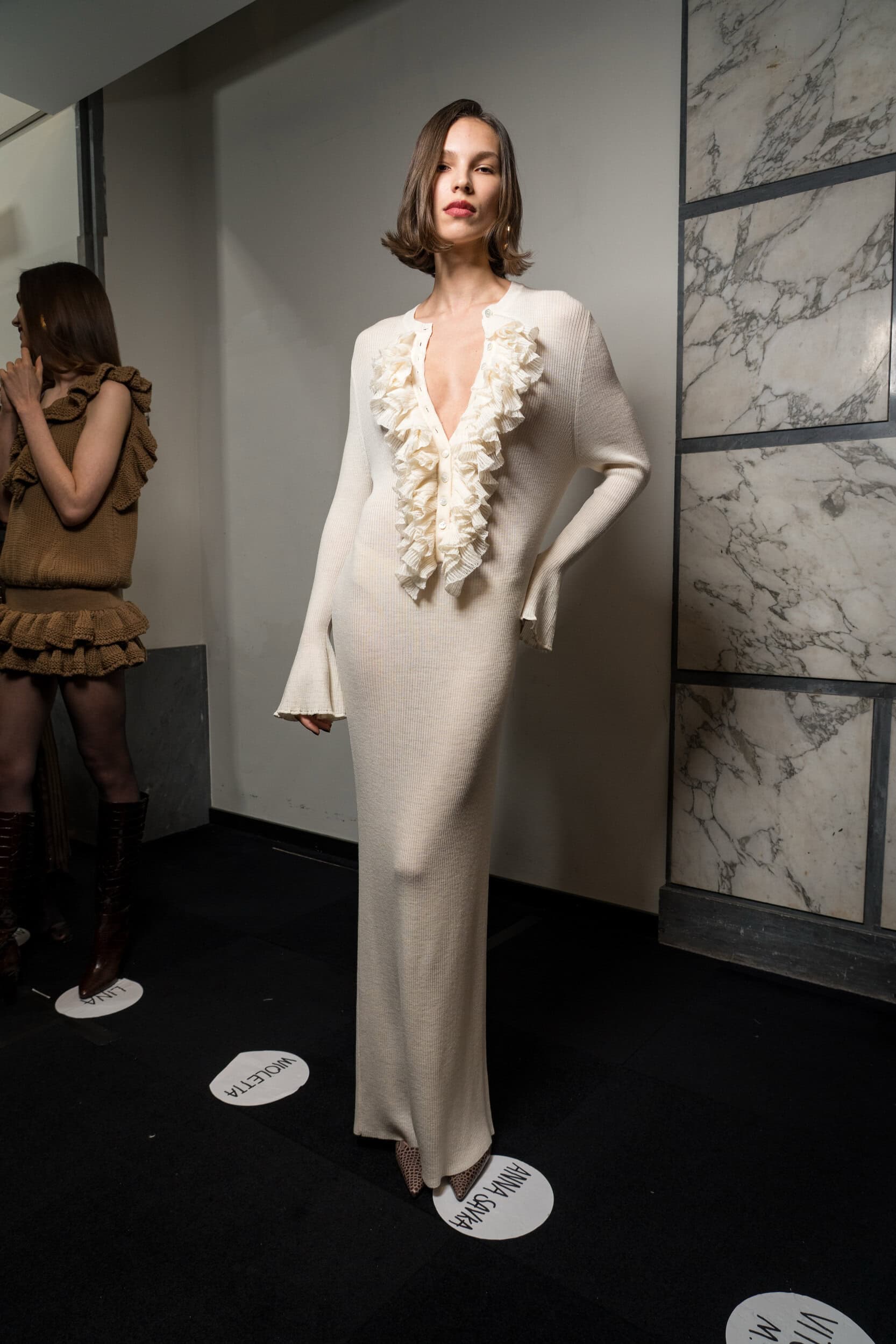 Luisa Spagnoli Fall 2025 Fashion Show Backstage