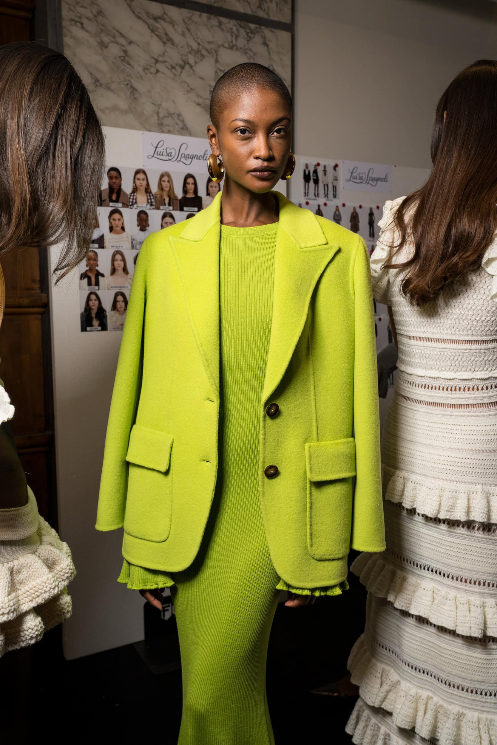 Luisa Spagnoli Fall 2025 Fashion Show Backstage