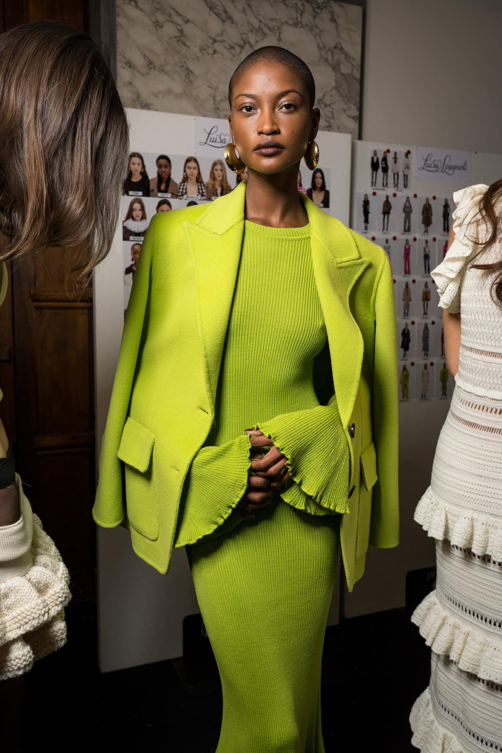 Luisa Spagnoli Fall 2025 Fashion Show Backstage