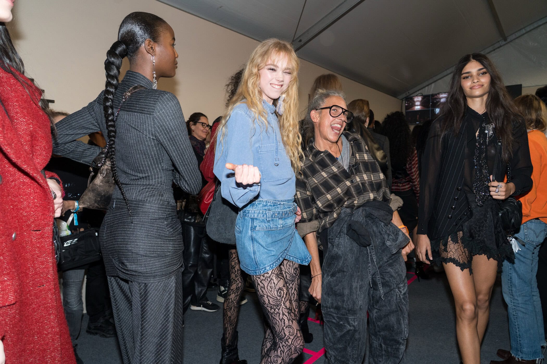 Isabel Marant Fall 2025 Fashion Show Backstage