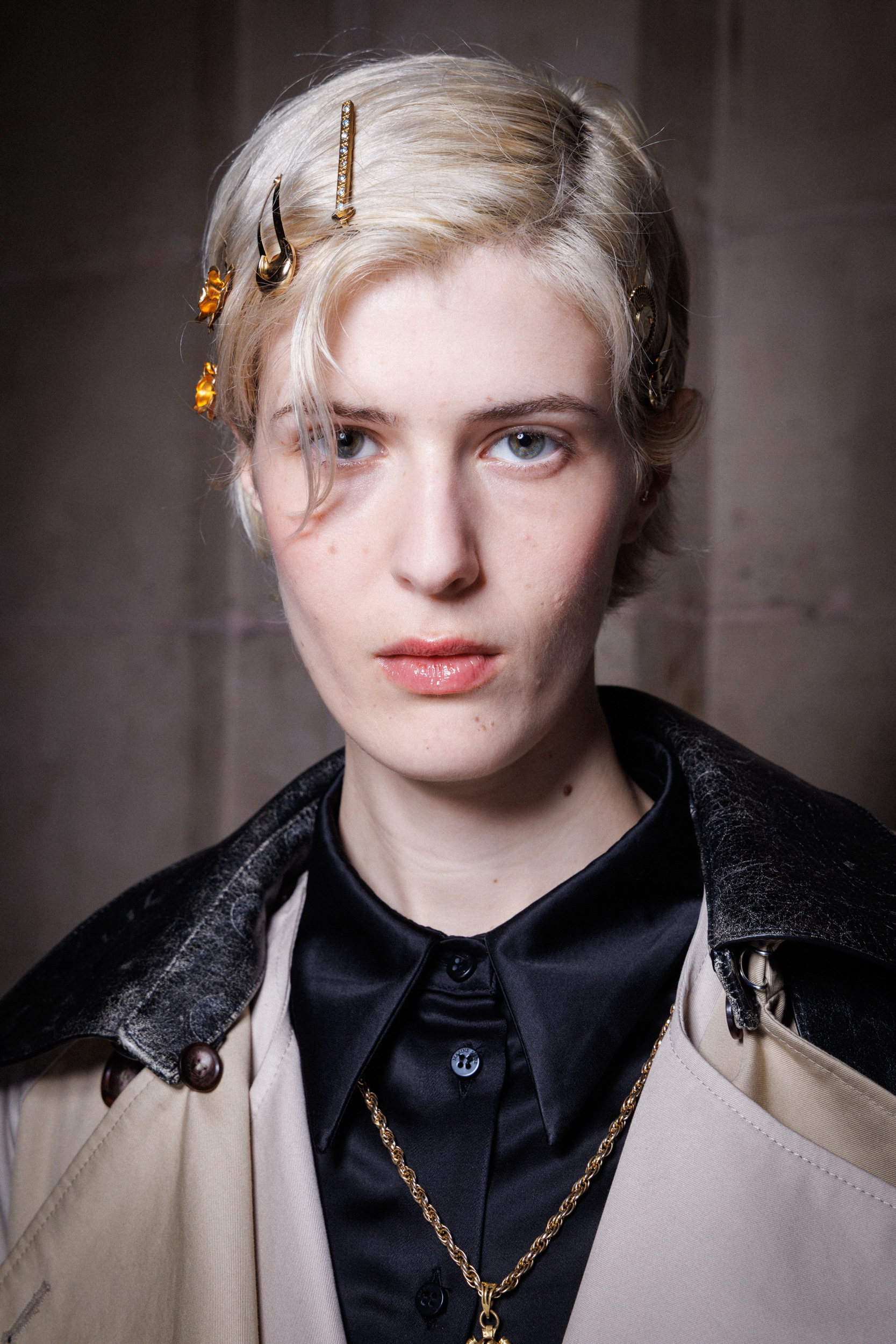 Marine Serre Fall 2025 Fashion Show Backstage