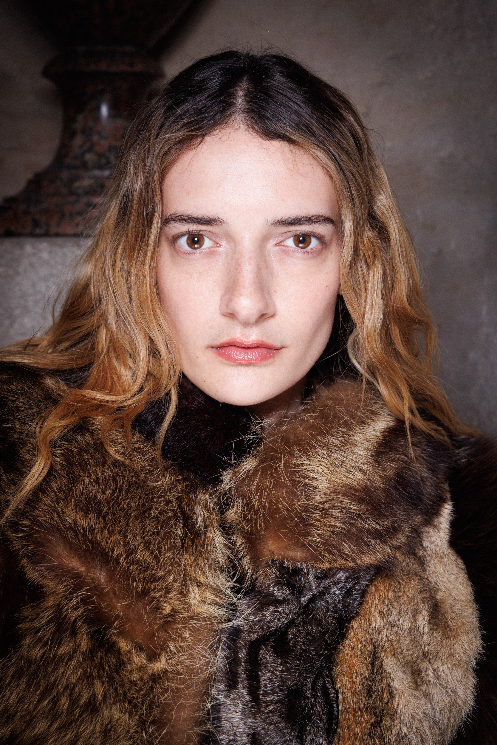 Marine Serre Fall 2025 Fashion Show Backstage