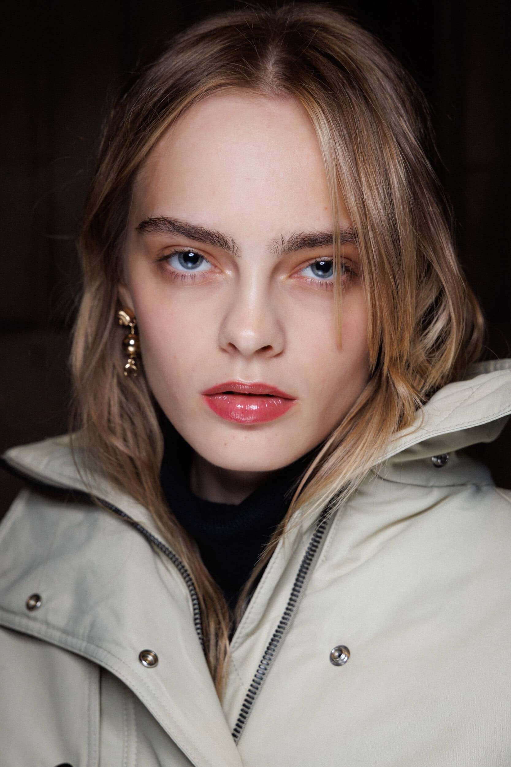 Marine Serre Fall 2025 Fashion Show Backstage