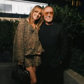 Michael Kors & Suki Waterhouse Host Glam Dinner for Amazon Store Launch