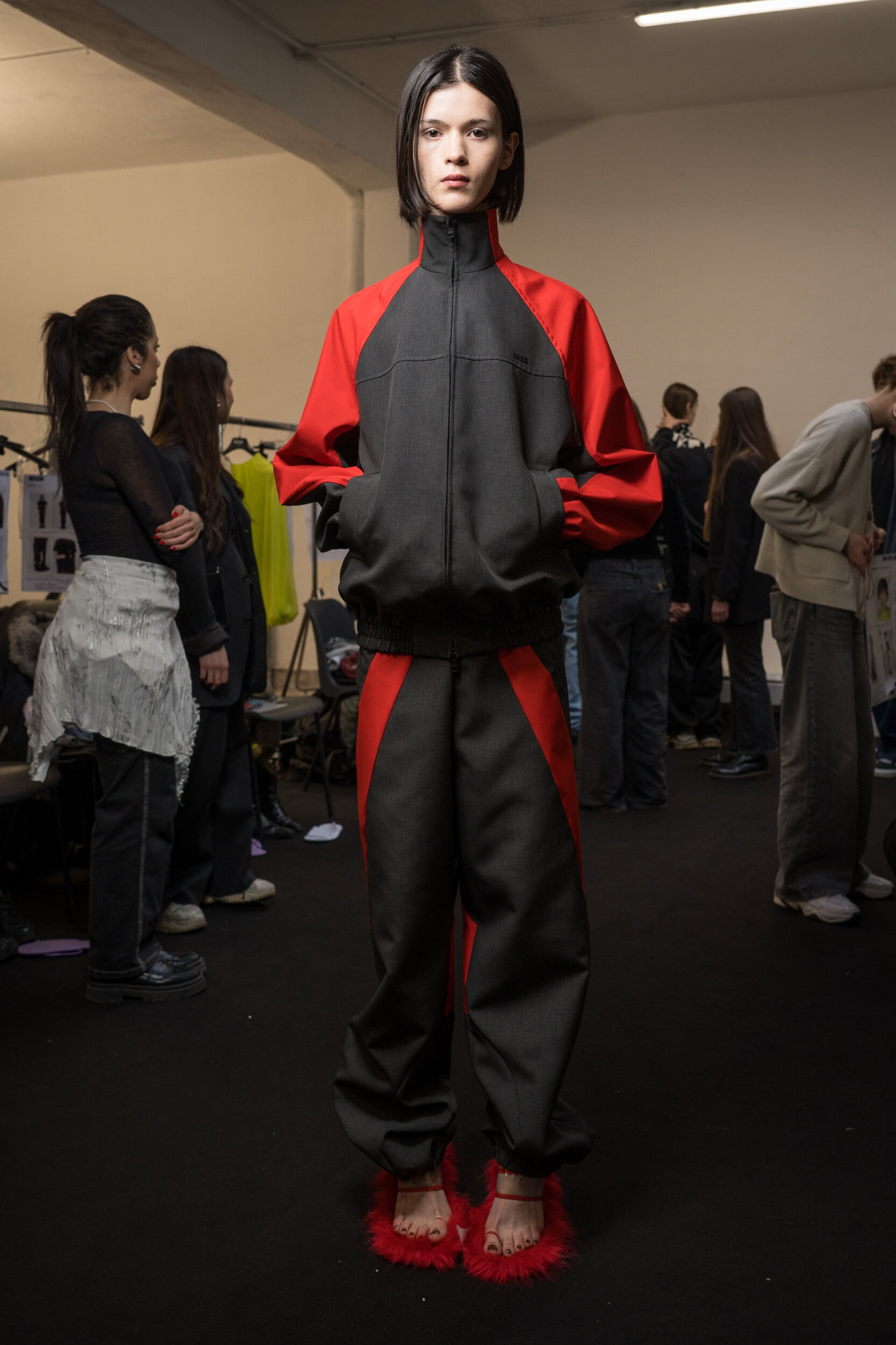 Msgm Fall 2025 Fashion Show Backstage