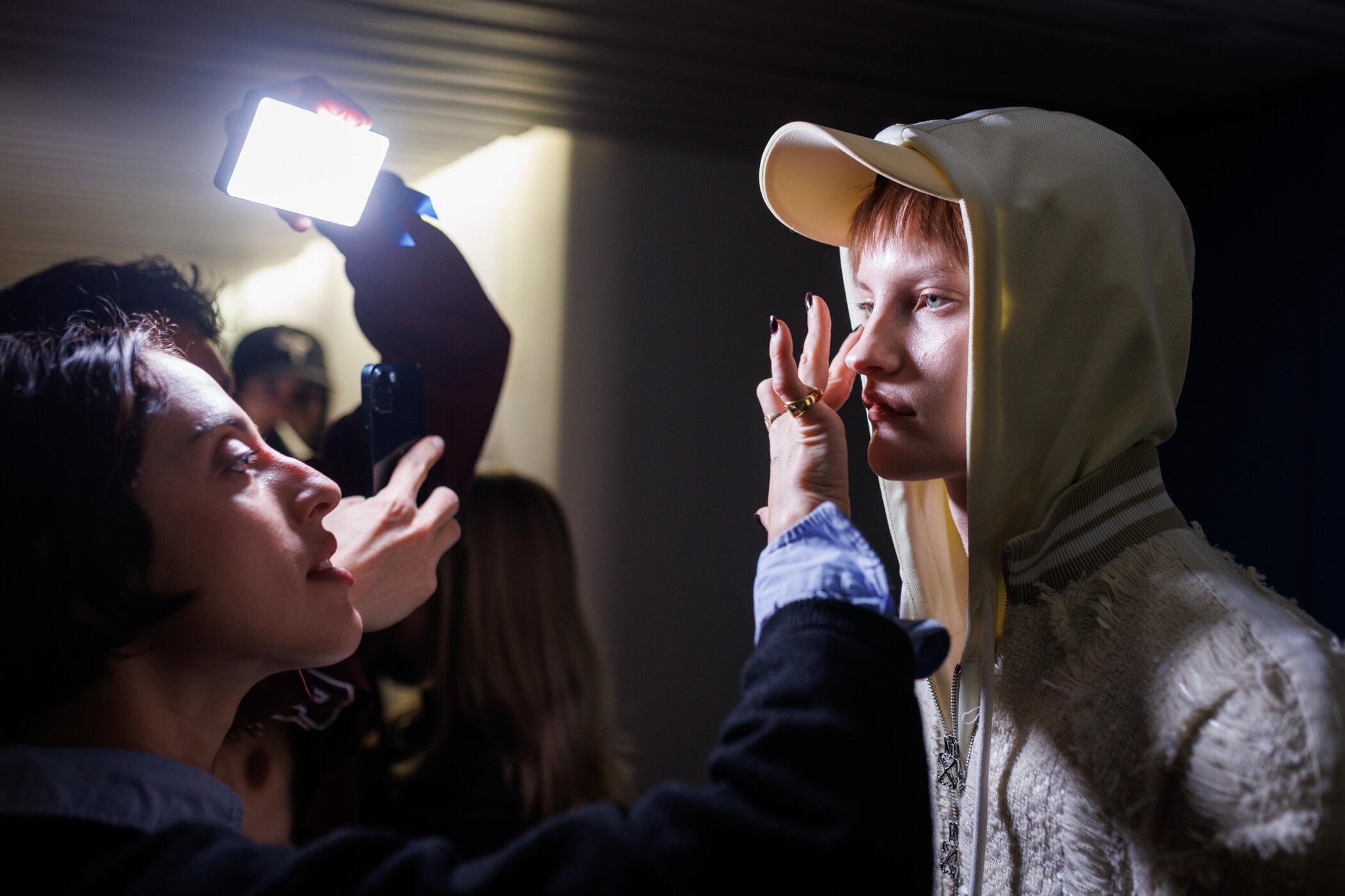 Off-white Fall 2025 Fashion Show Backstage