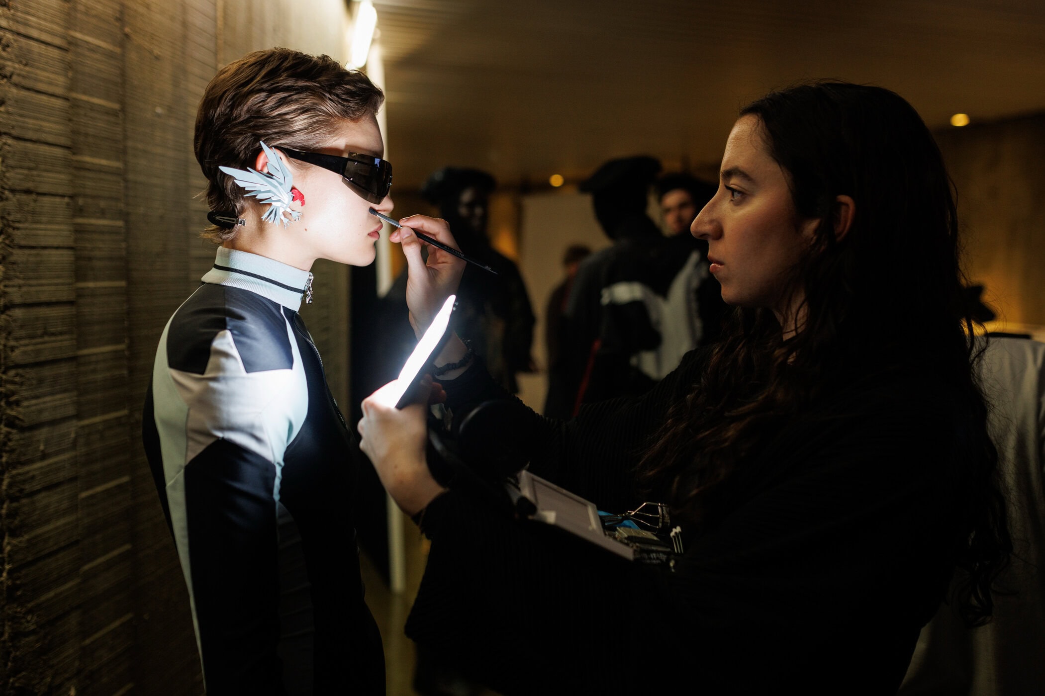 Off-white Fall 2025 Fashion Show Backstage