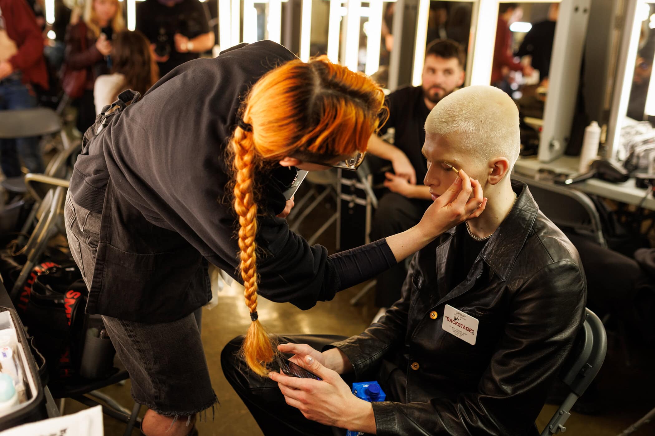 Off-white Fall 2025 Fashion Show Backstage