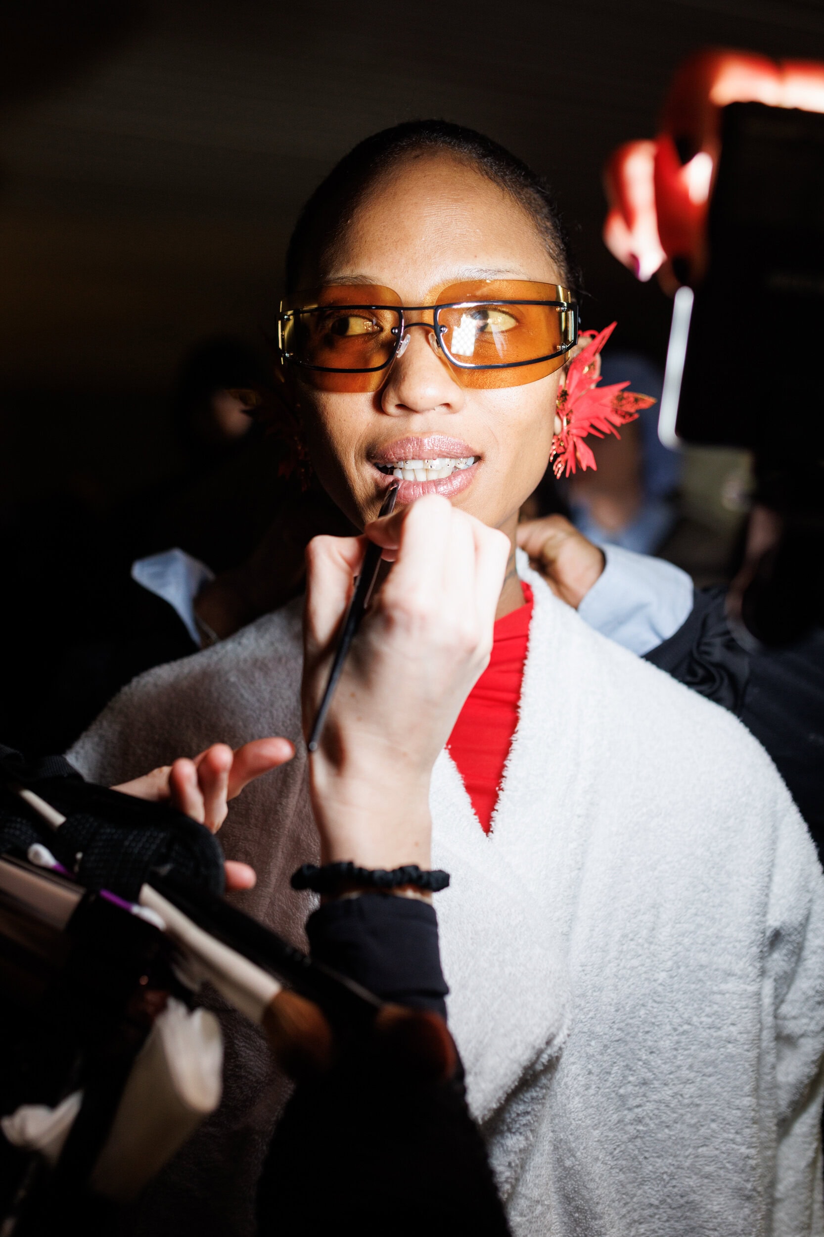 Off-white Fall 2025 Fashion Show Backstage