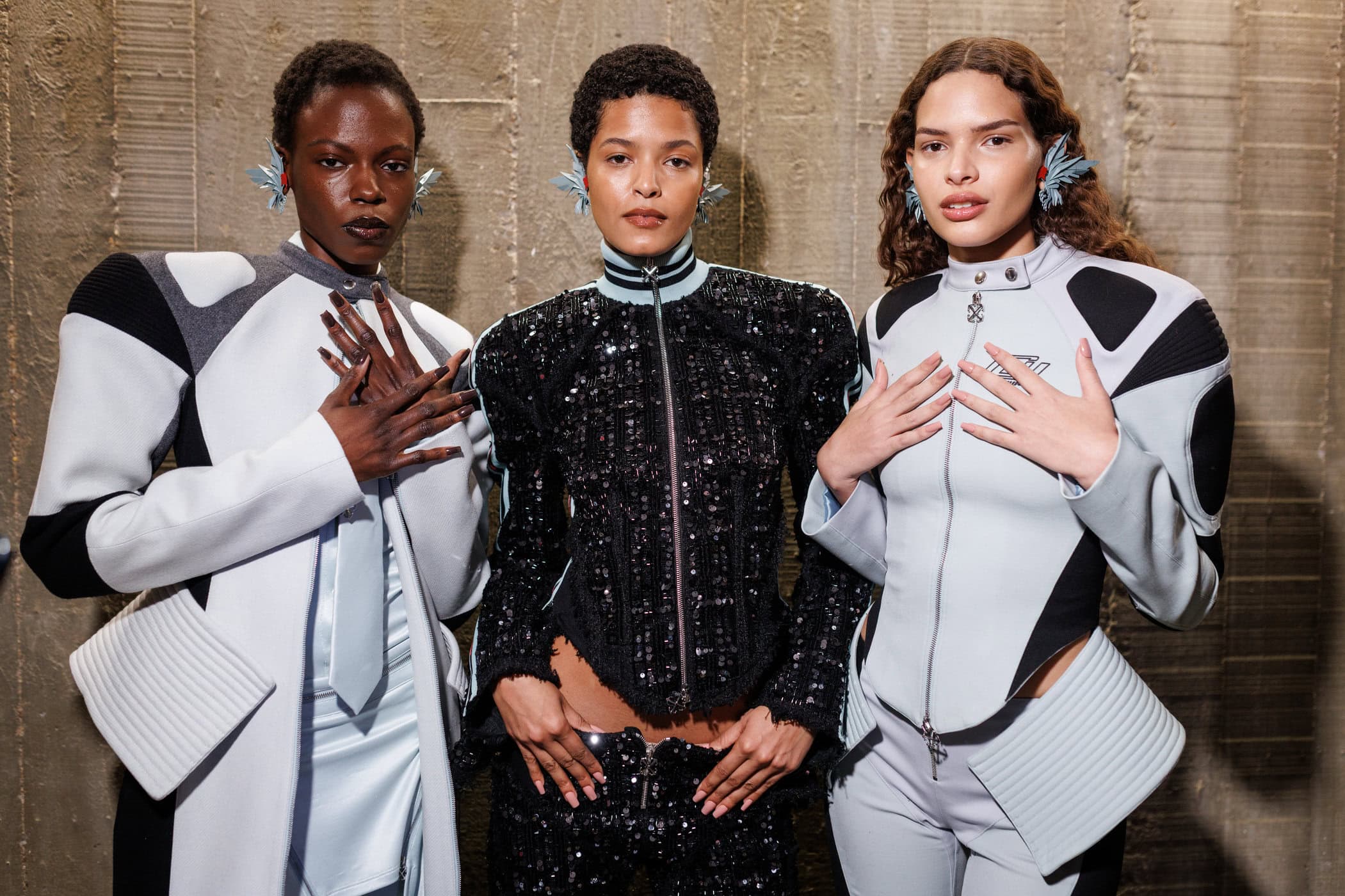 Off-white Fall 2025 Fashion Show Backstage