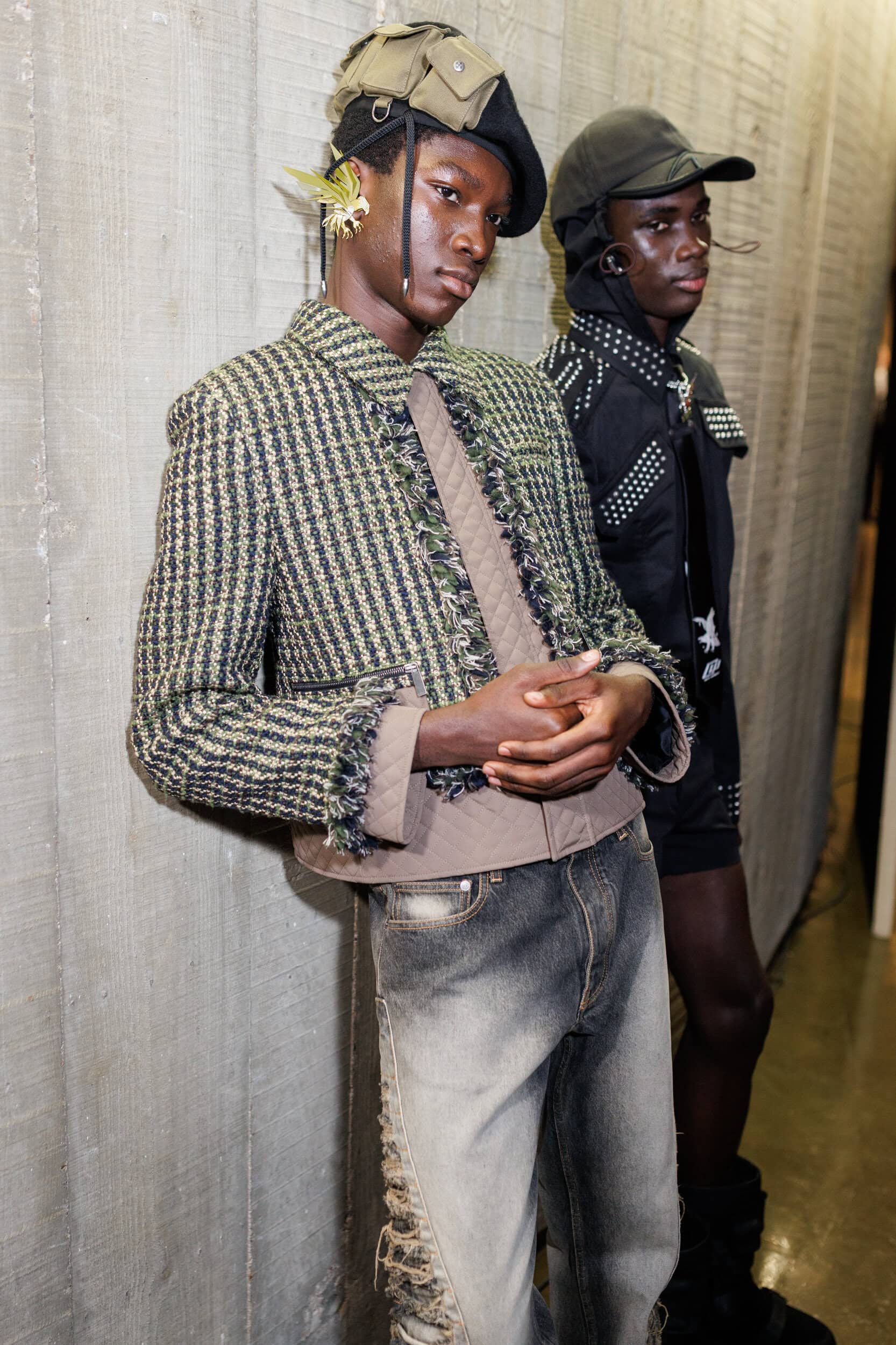 Off-white Fall 2025 Fashion Show Backstage