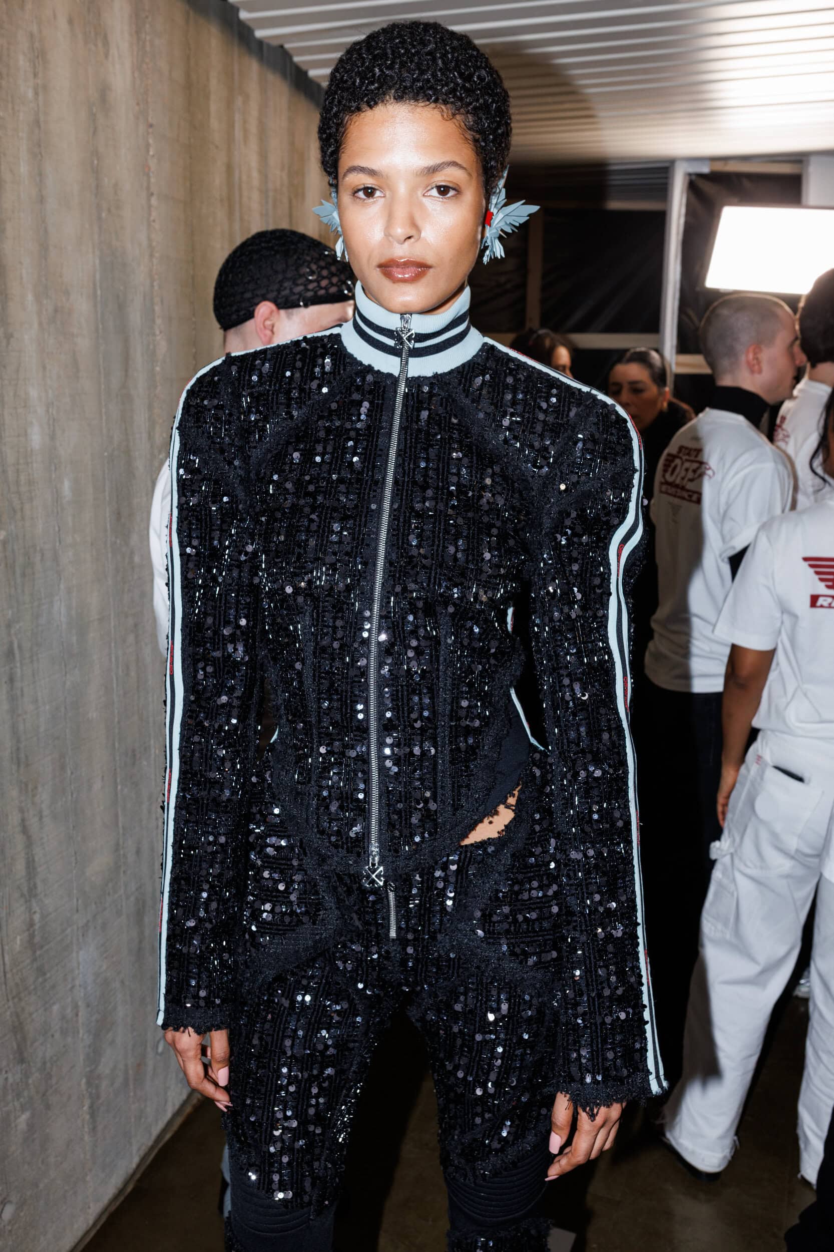 Off-white Fall 2025 Fashion Show Backstage