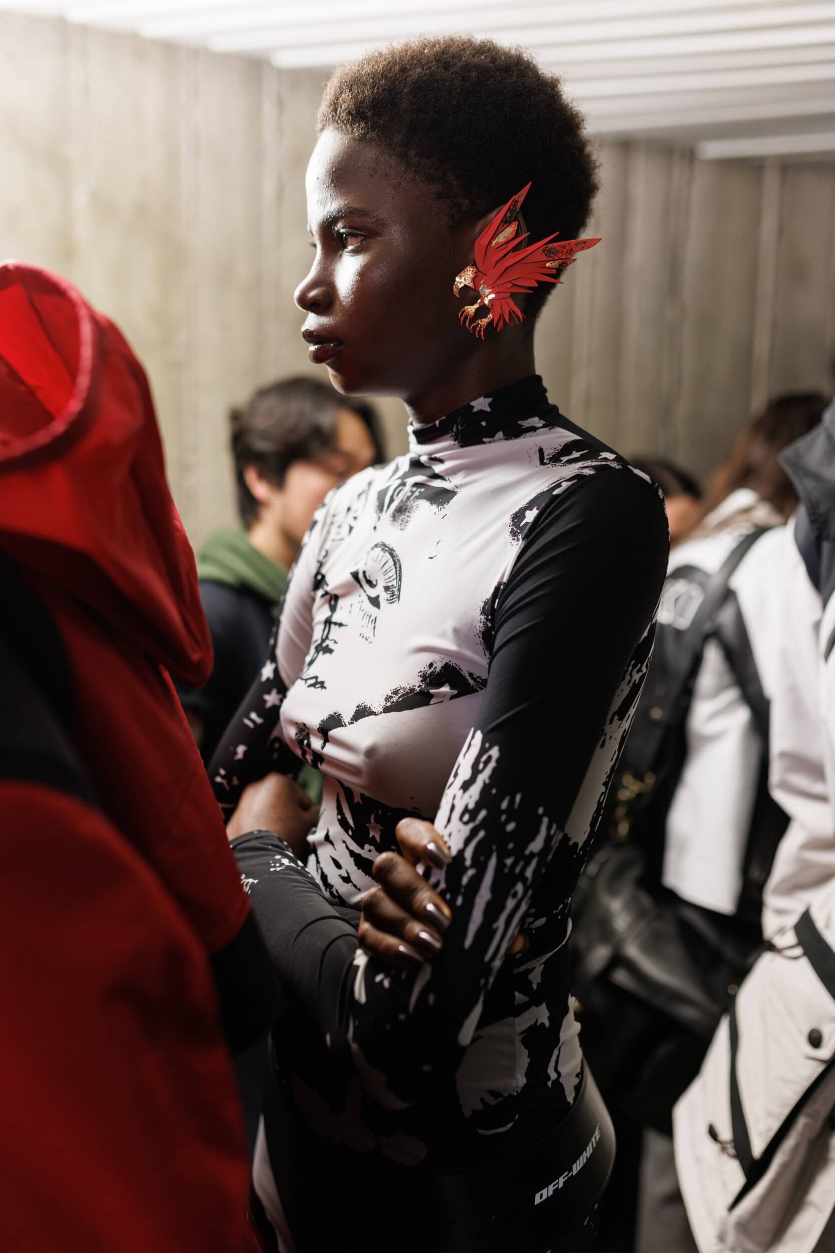 Off-white Fall 2025 Fashion Show Backstage