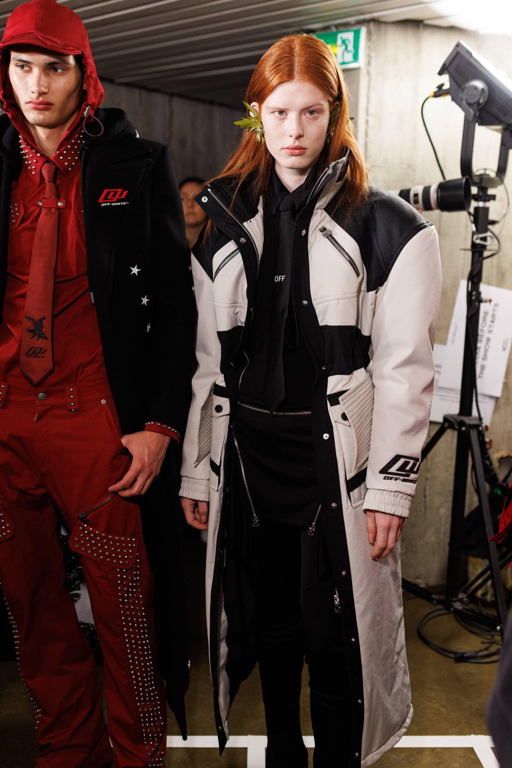 Off-white Fall 2025 Fashion Show Backstage