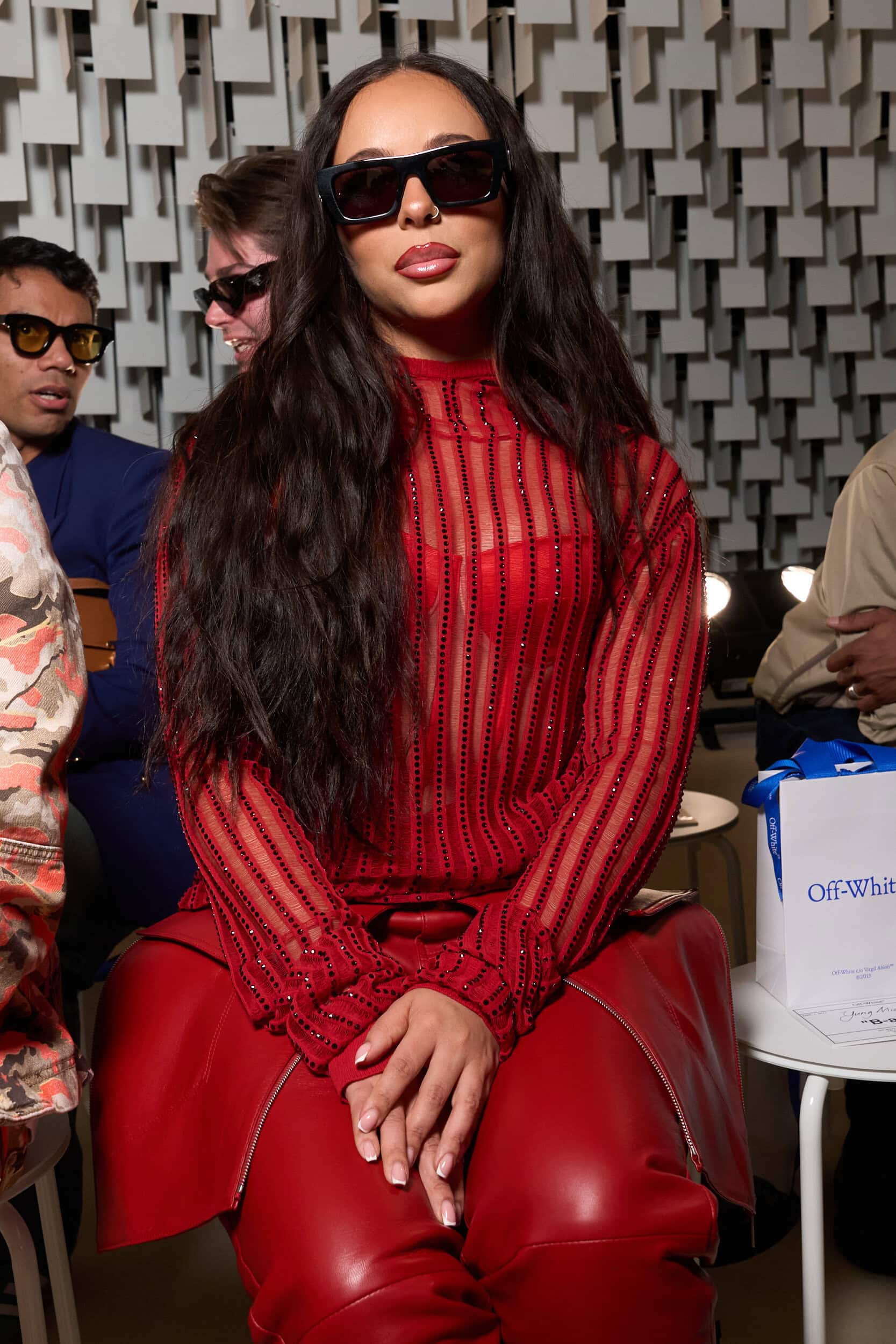 Off-white Fall 2025 Fashion Show Front Row