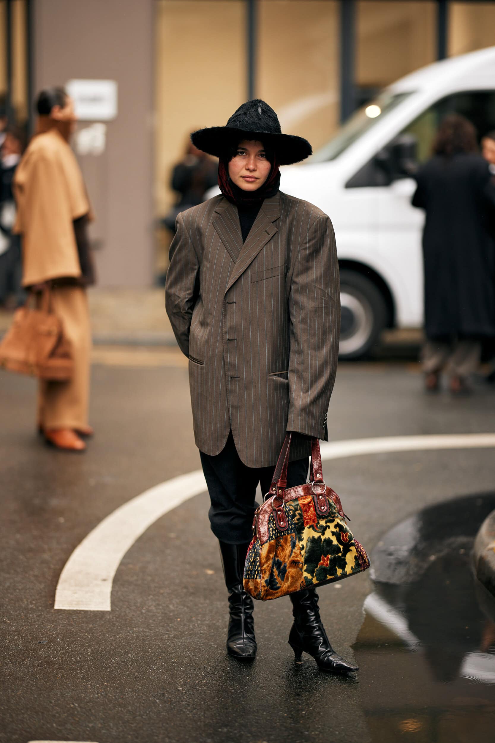 Paris Fall 2025 Street Style Day 8