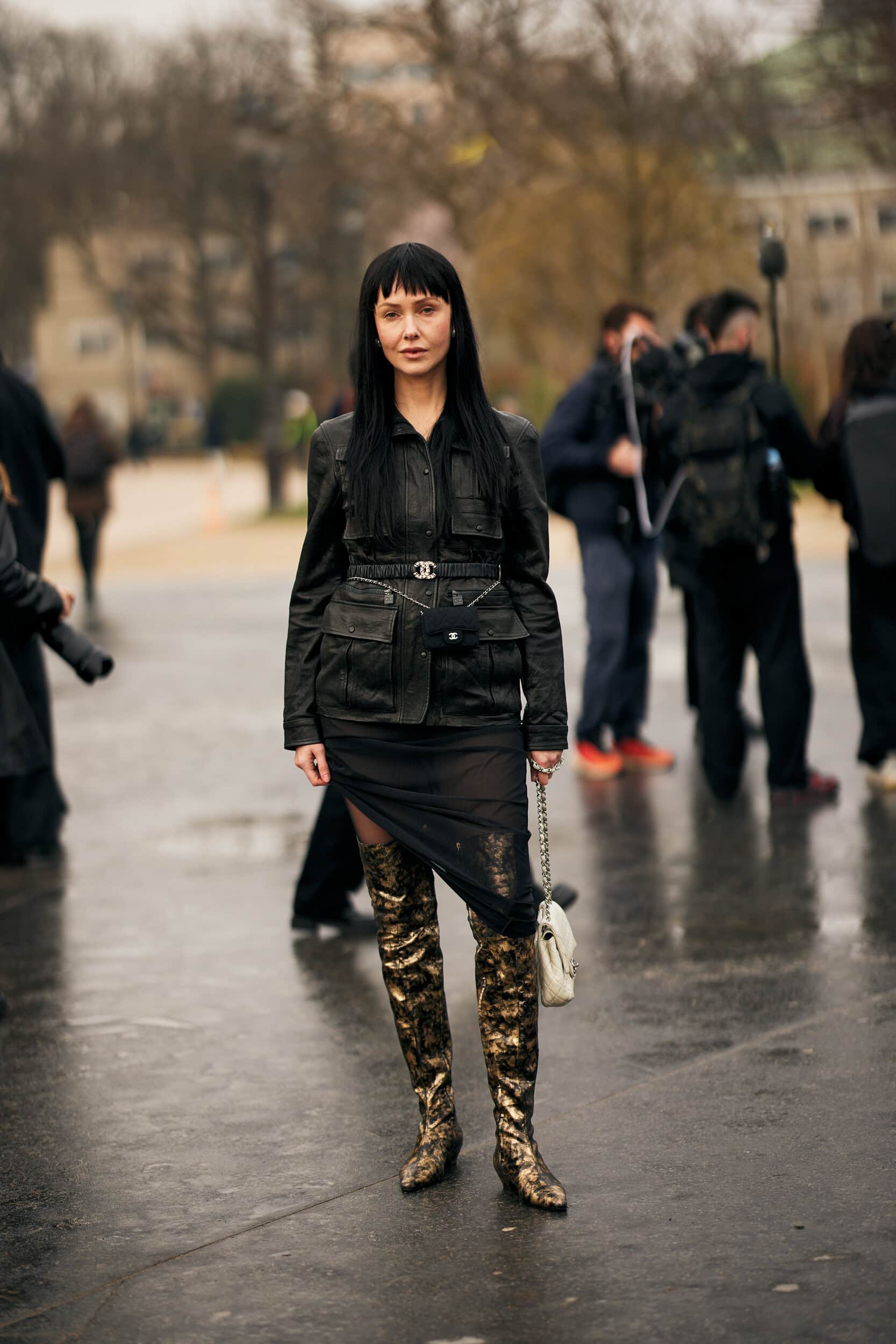 Paris Fall 2025 Street Style Day 9