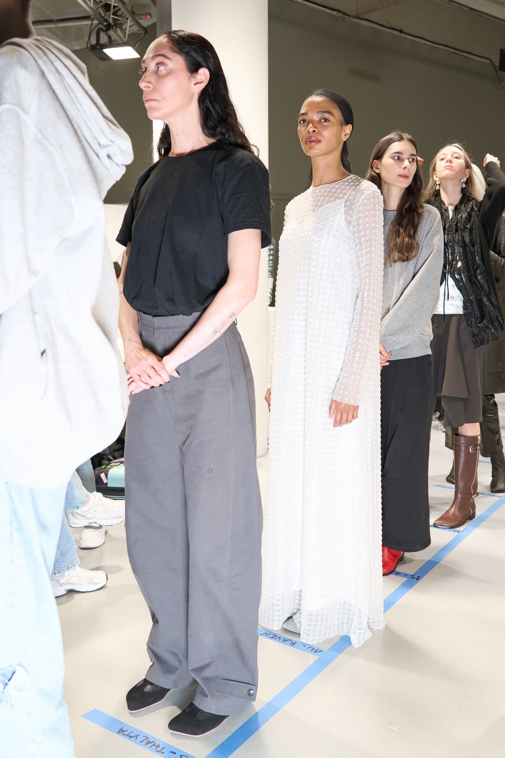 Niccolo Pasqualetti Fall 2025 Fashion Show Backstage