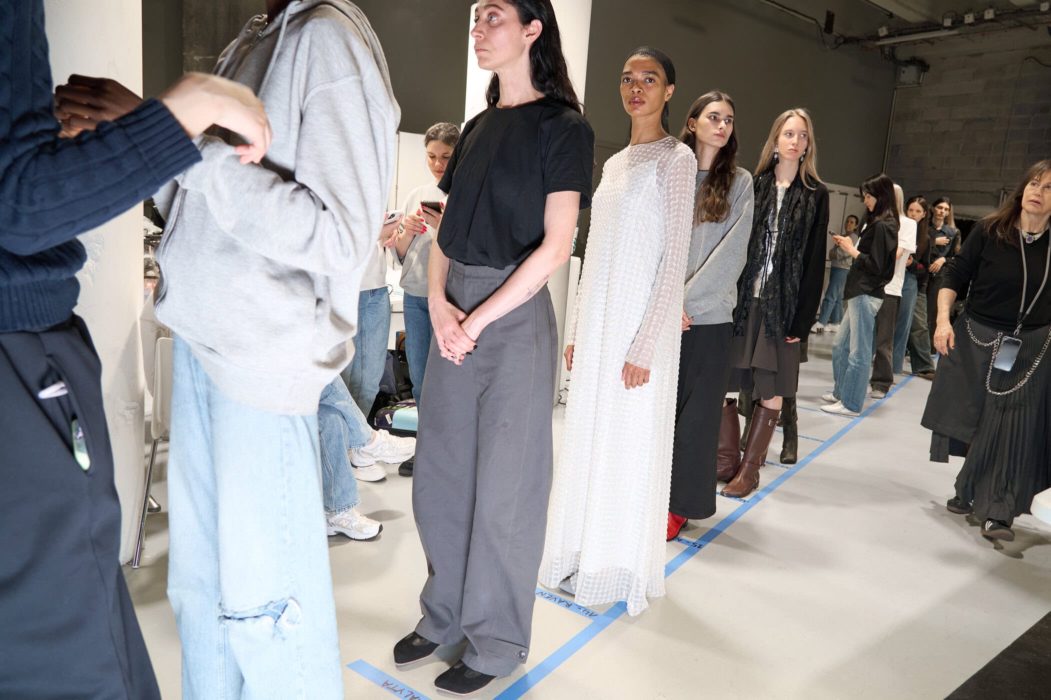 Niccolo Pasqualetti Fall 2025 Fashion Show Backstage