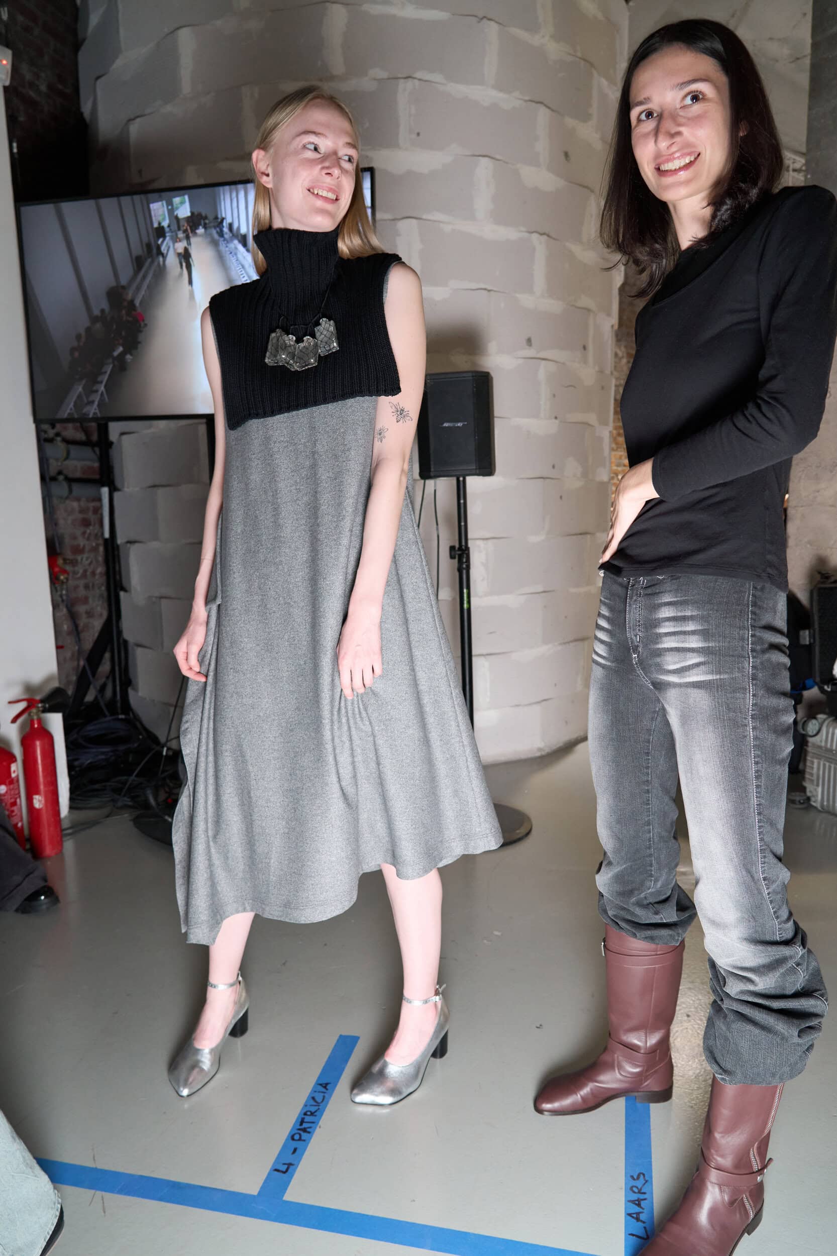 Niccolo Pasqualetti Fall 2025 Fashion Show Backstage