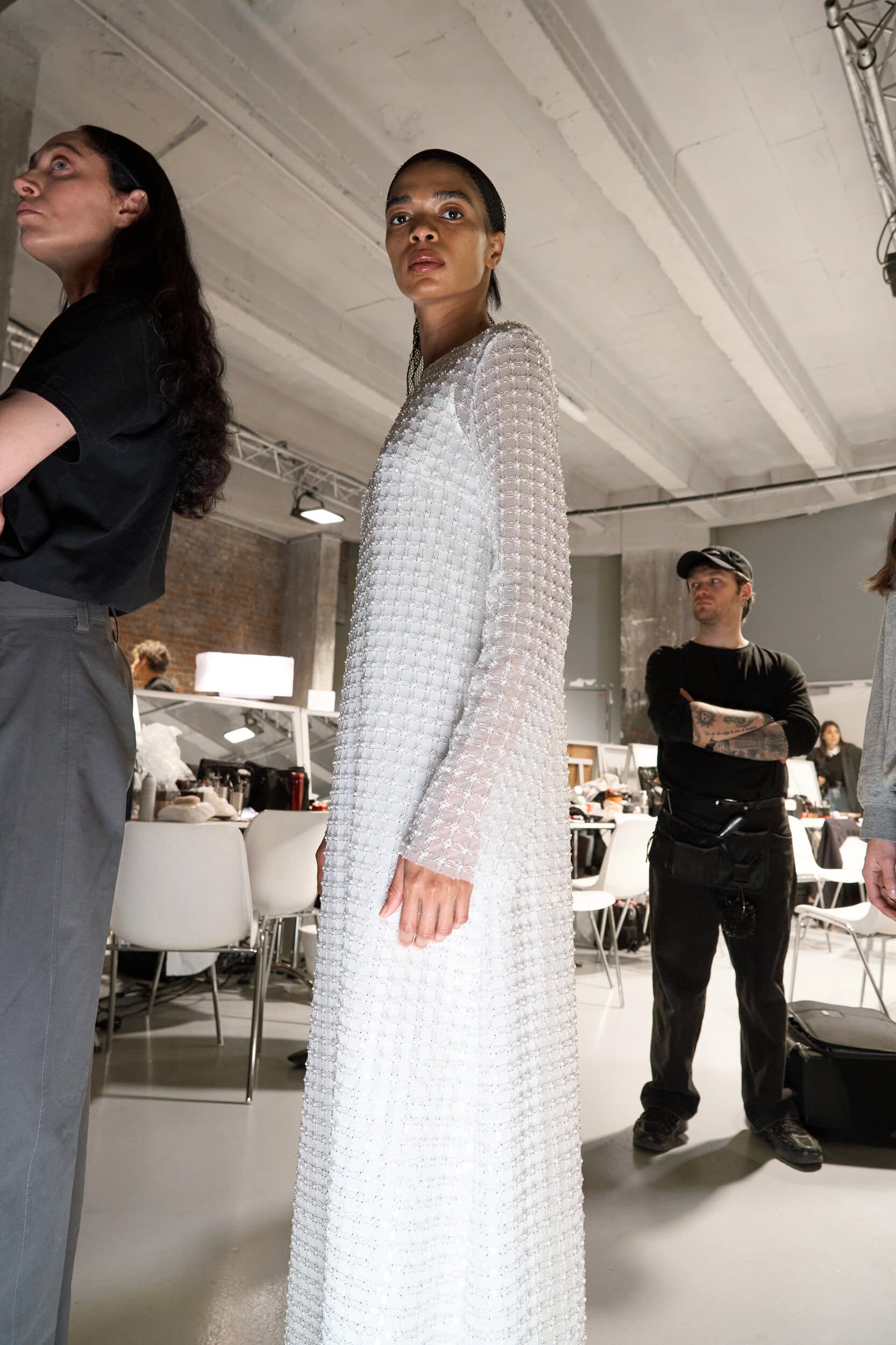 Niccolo Pasqualetti Fall 2025 Fashion Show Backstage