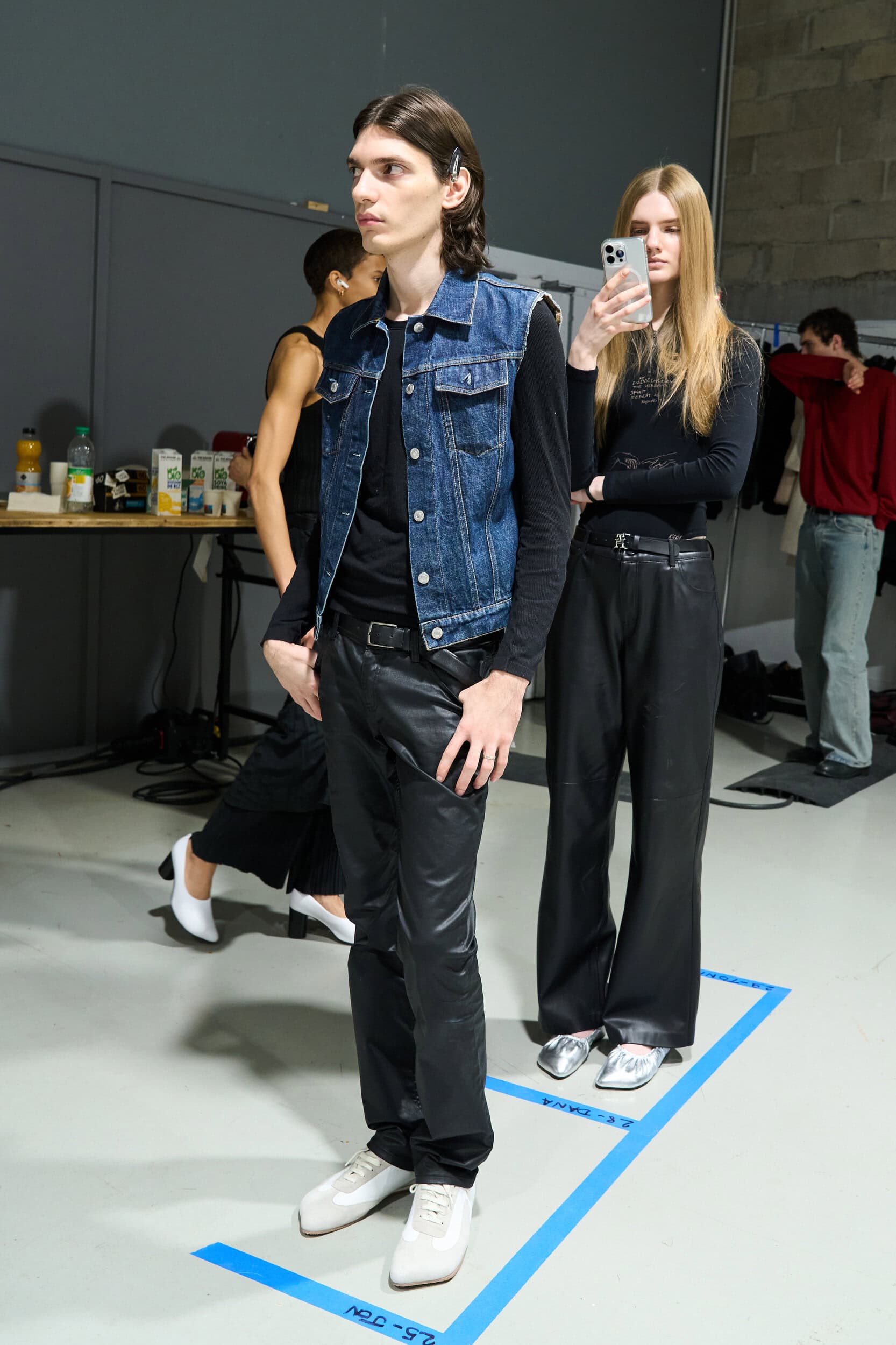 Niccolo Pasqualetti Fall 2025 Fashion Show Backstage