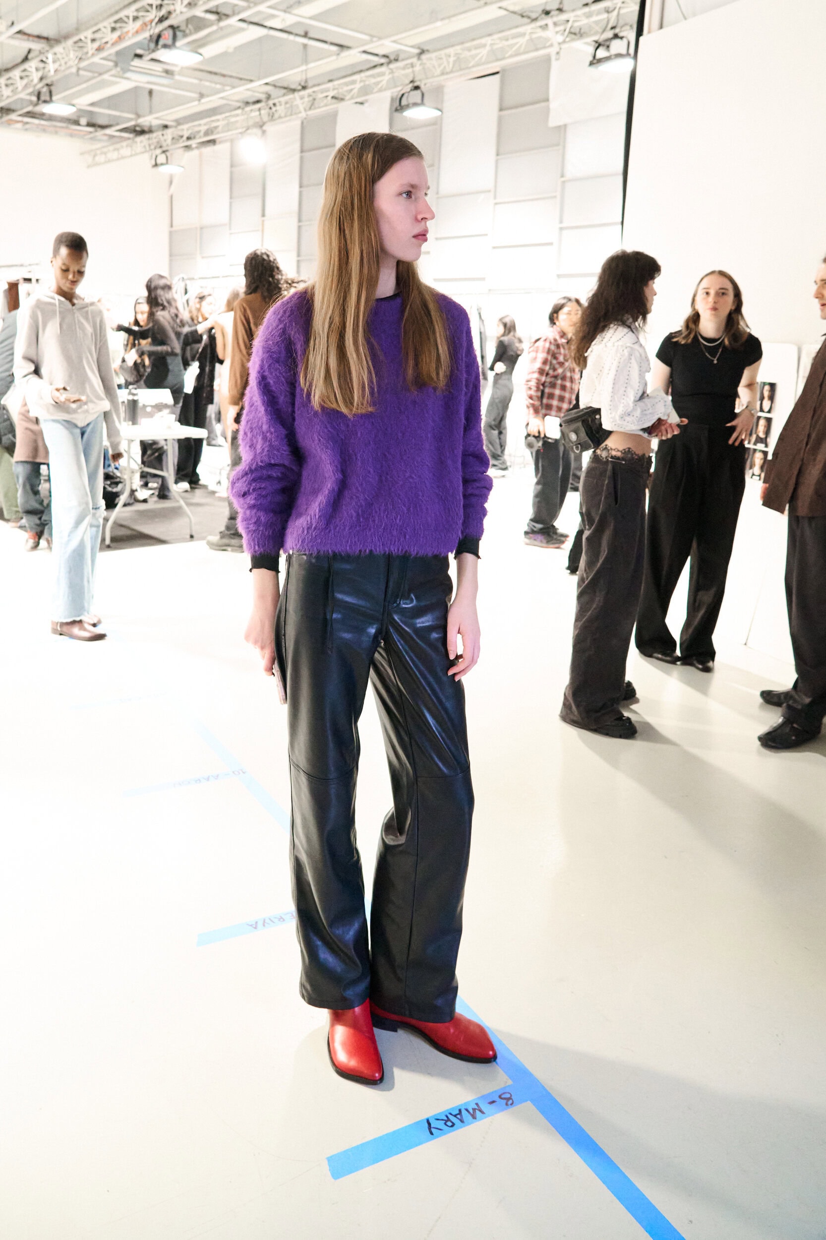 Niccolo Pasqualetti Fall 2025 Fashion Show Backstage