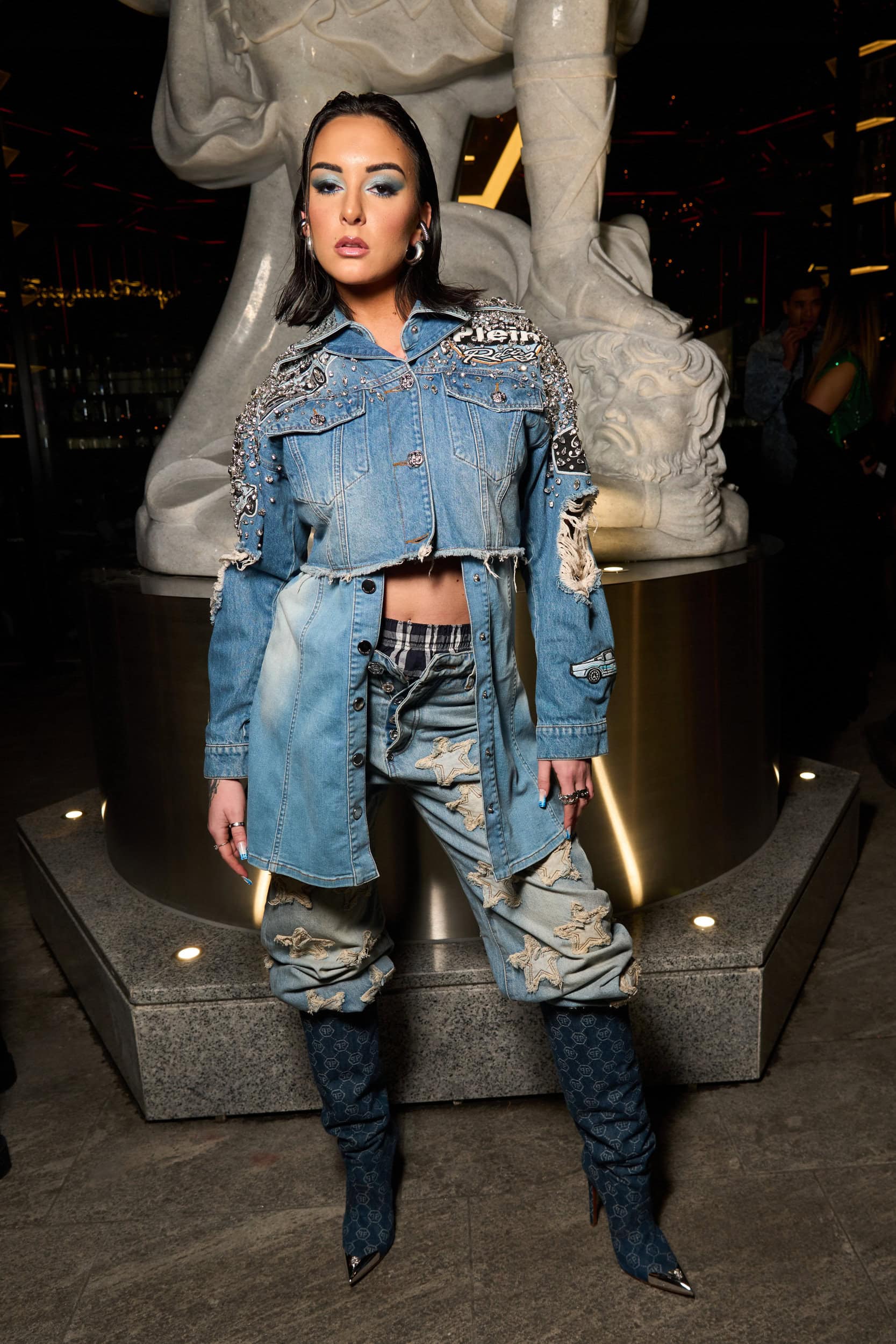 Philipp Plein Fall 2025 Fashion Show Front Row