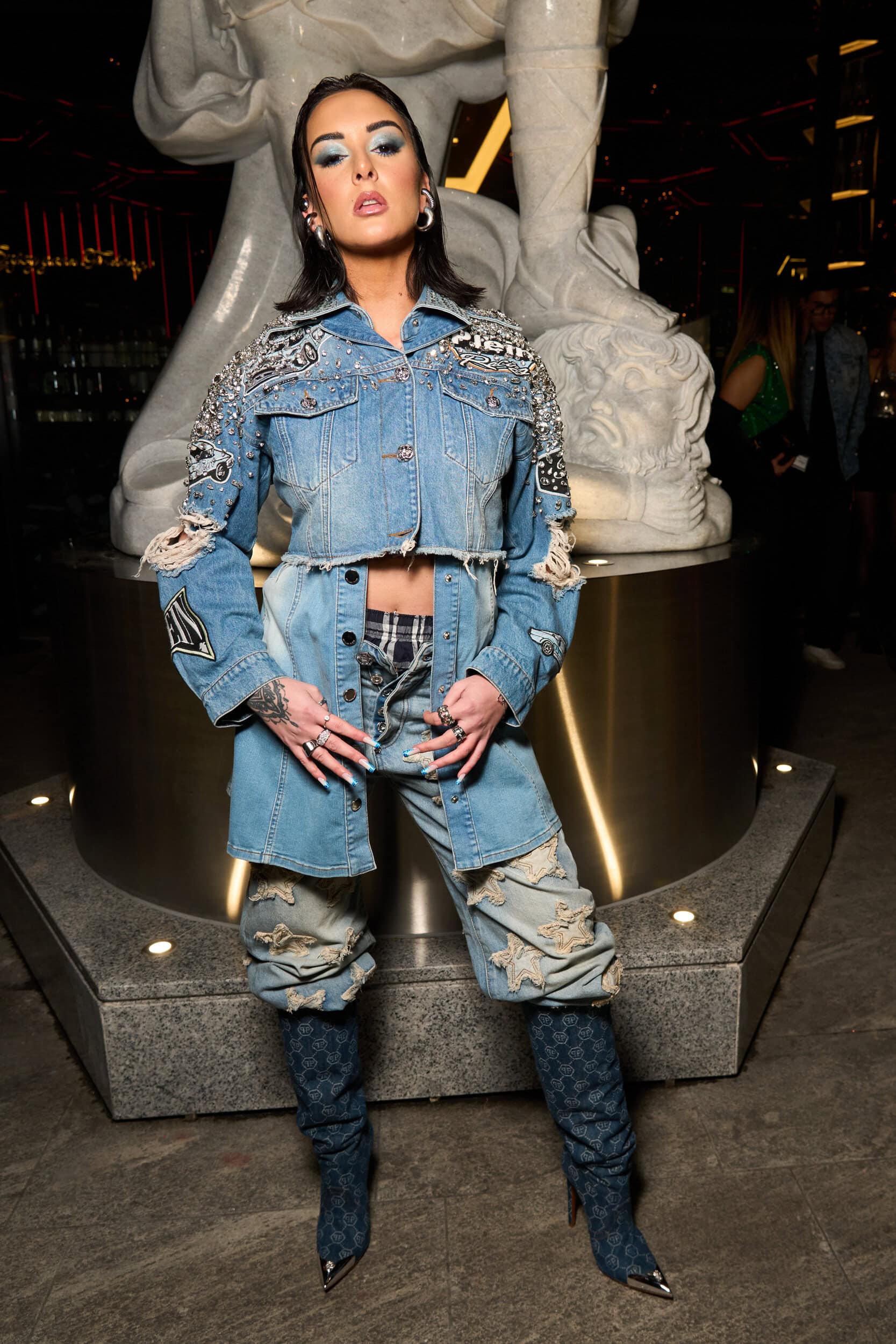 Philipp Plein Fall 2025 Fashion Show Front Row