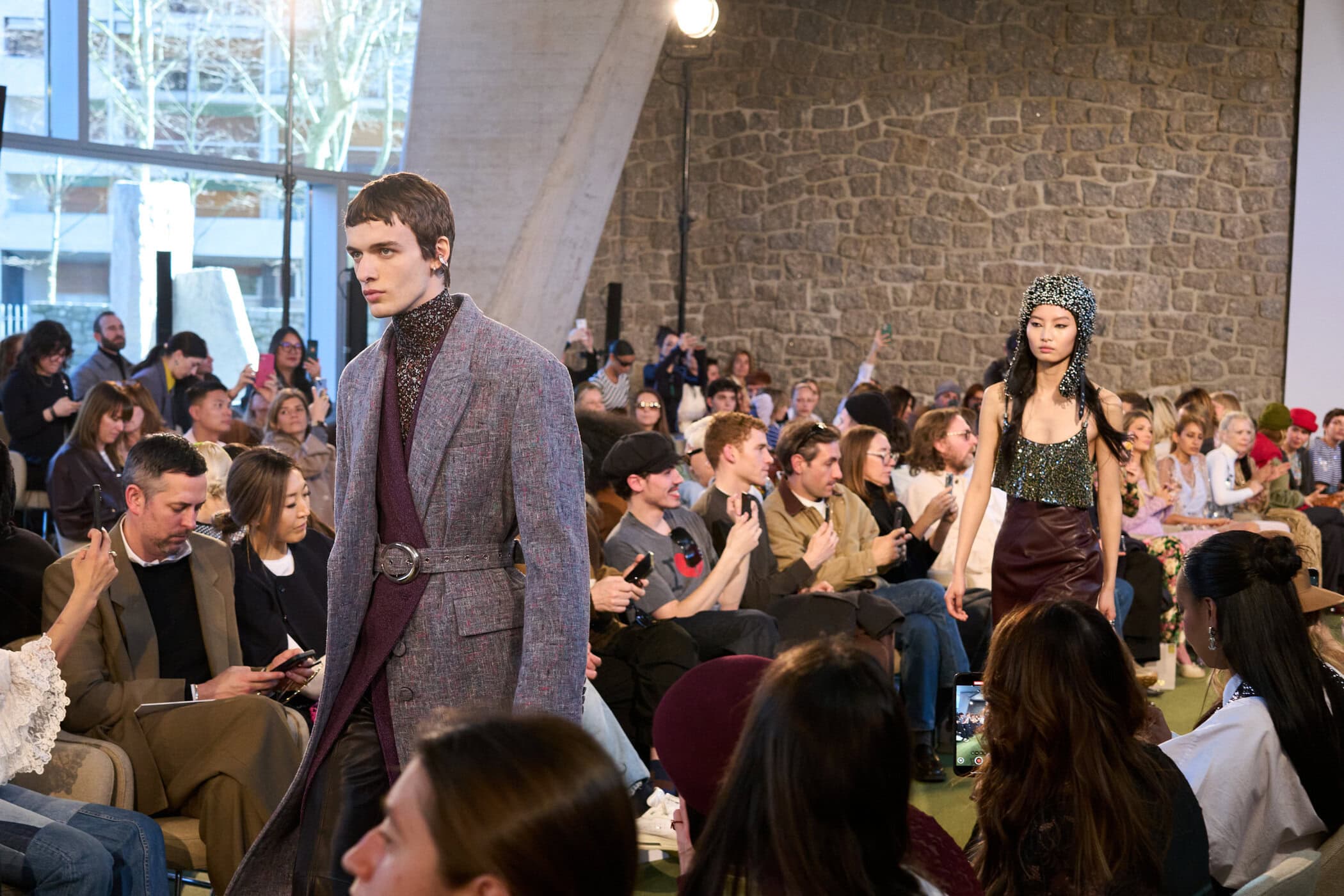 Rabanne Fall 2025 Fashion Show Atmosphere