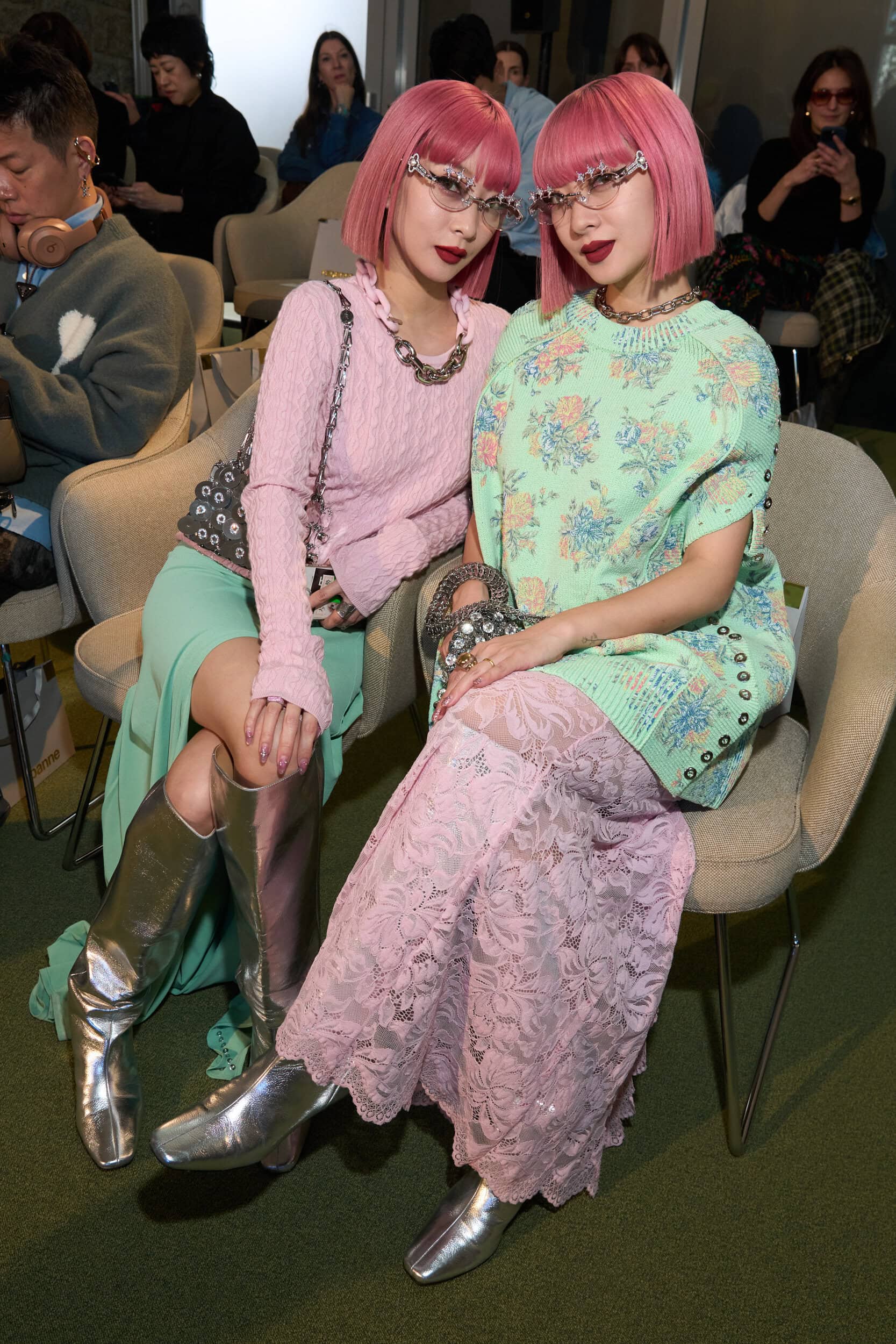 Rabanne Fall 2025 Fashion Show Front Row