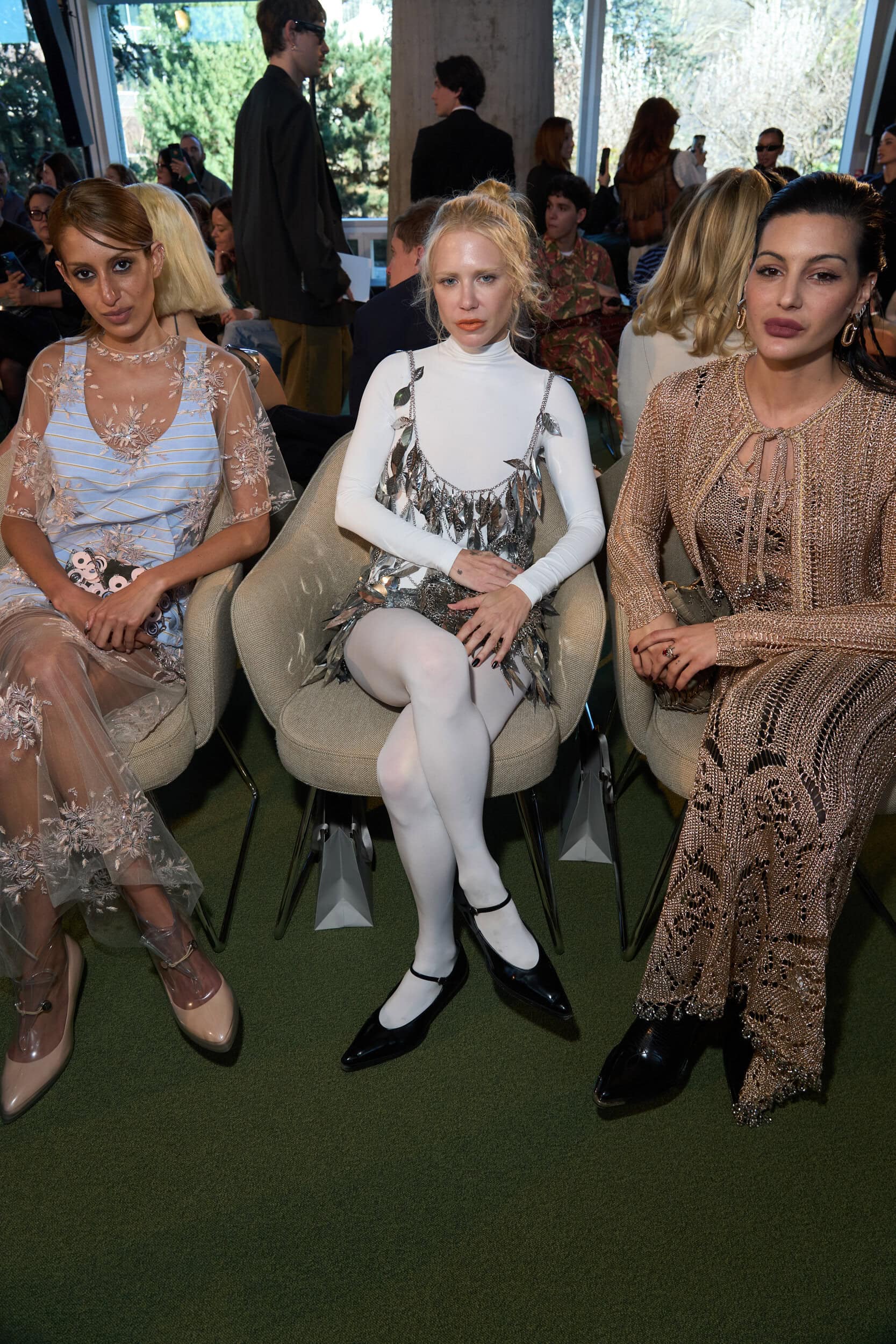 Rabanne Fall 2025 Fashion Show Front Row