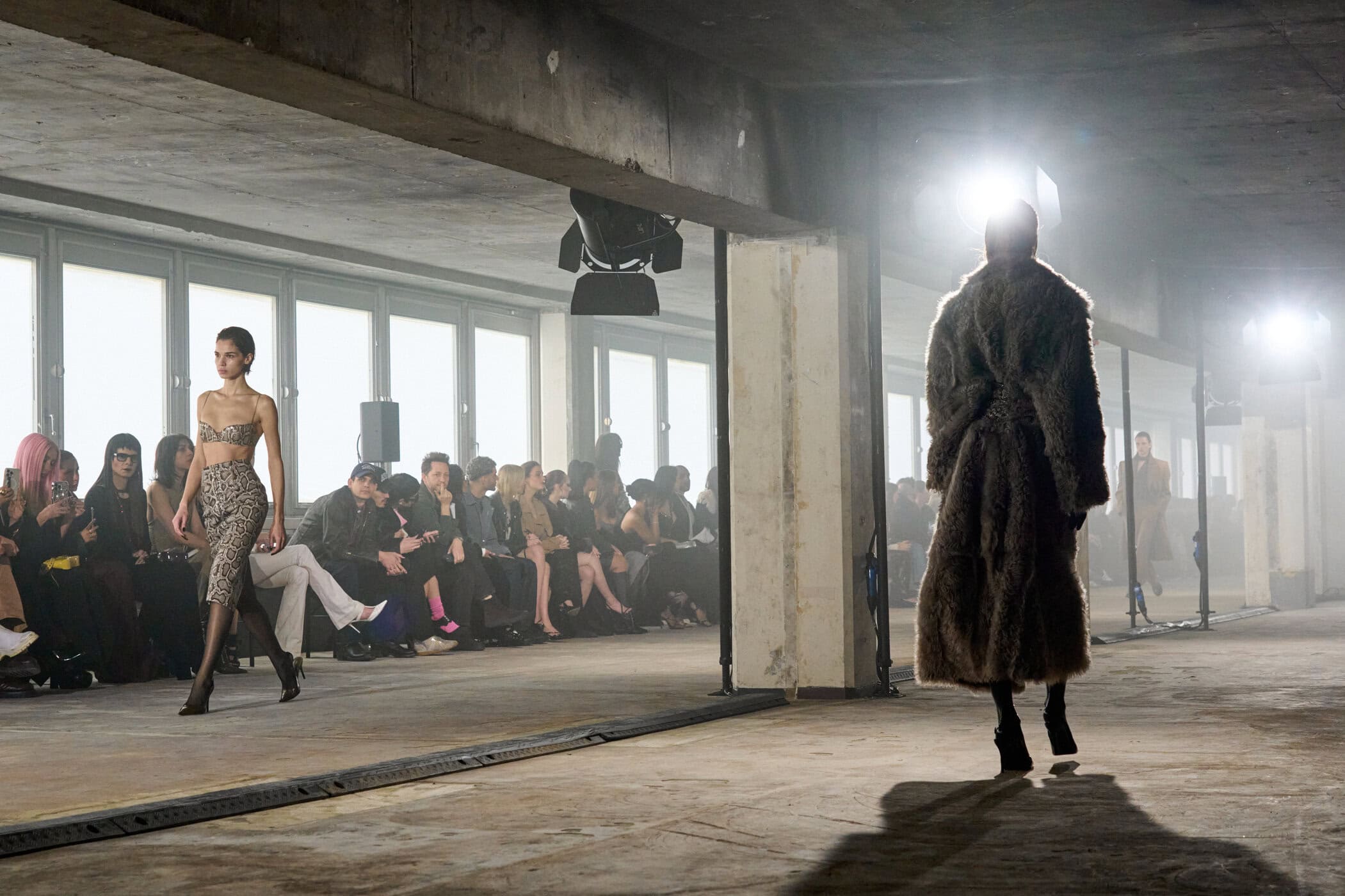 Ludovic De Saint Sernin Fall 2025 Fashion Show Atmosphere