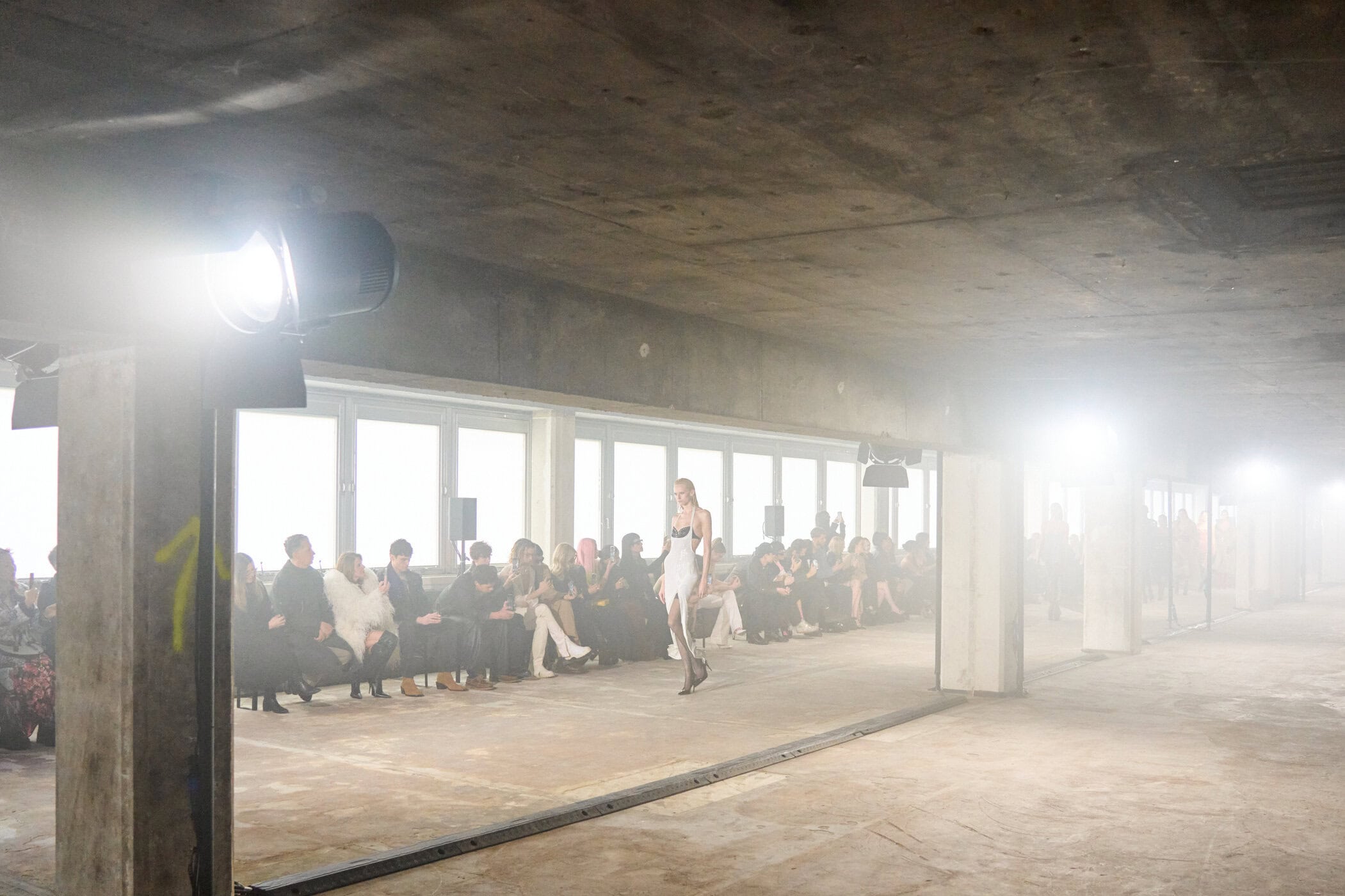 Ludovic De Saint Sernin Fall 2025 Fashion Show Atmosphere