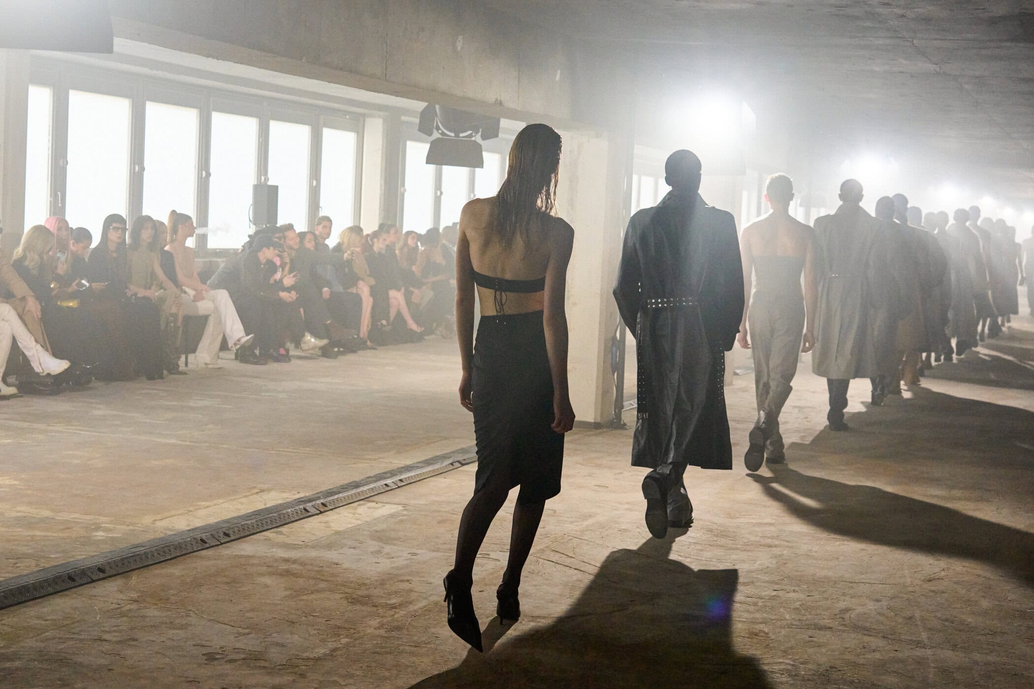 Ludovic De Saint Sernin Fall 2025 Fashion Show Atmosphere