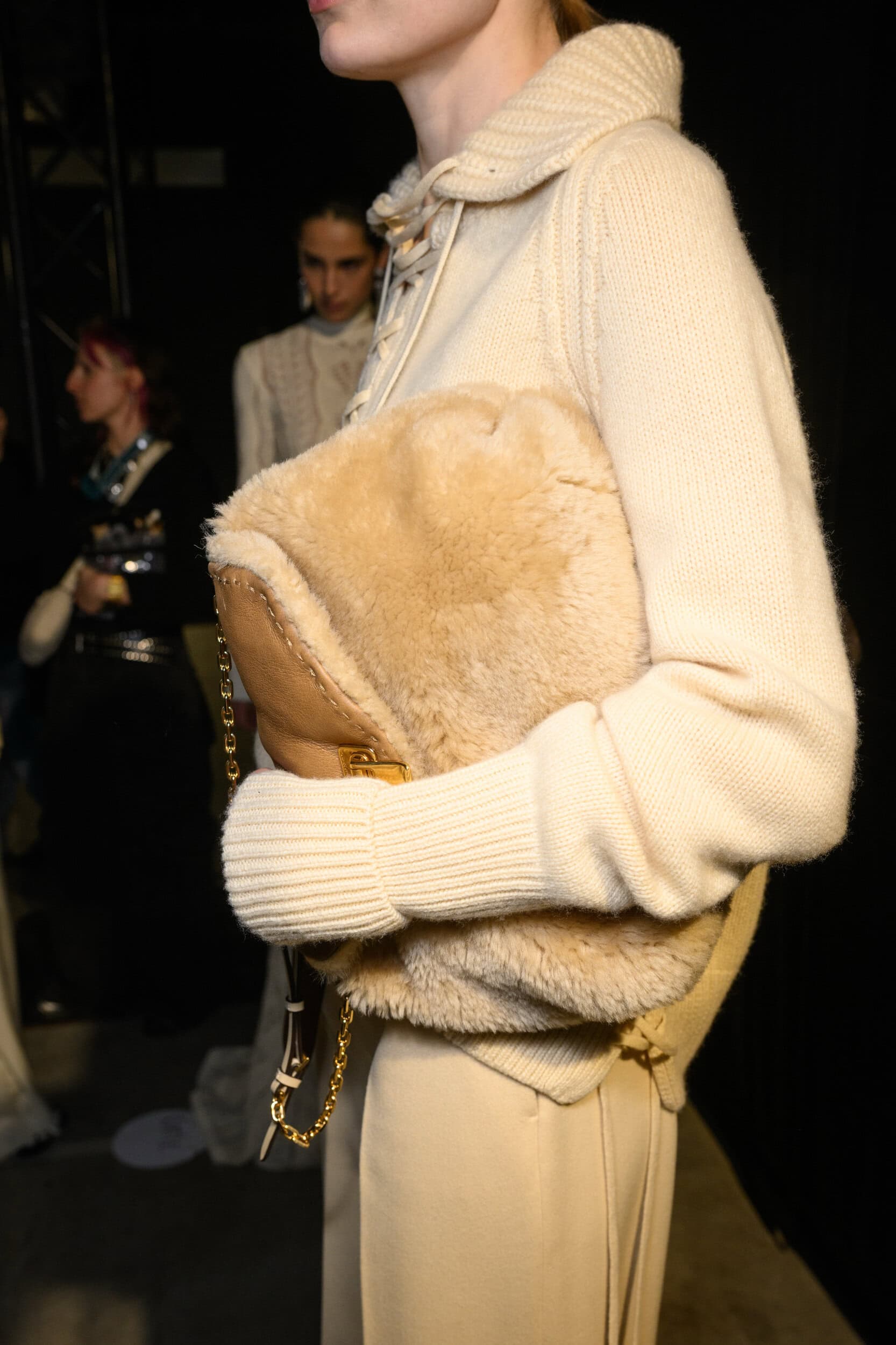 Ermanno Scervino Fall 2025 Fashion Show Backstage