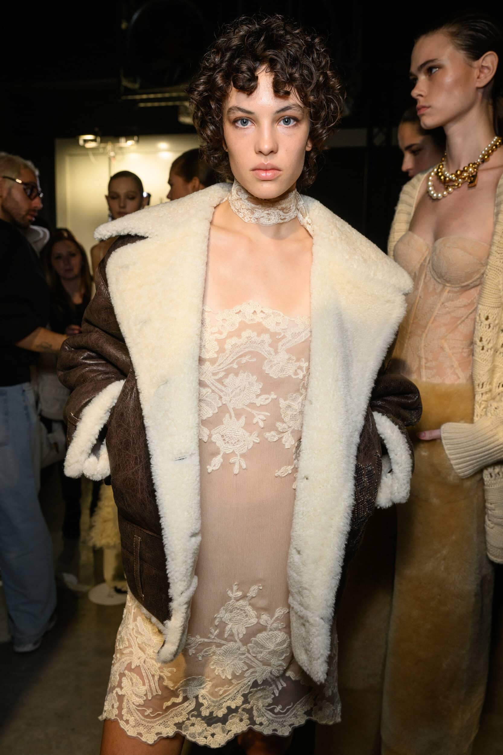 Ermanno Scervino Fall 2025 Fashion Show Backstage