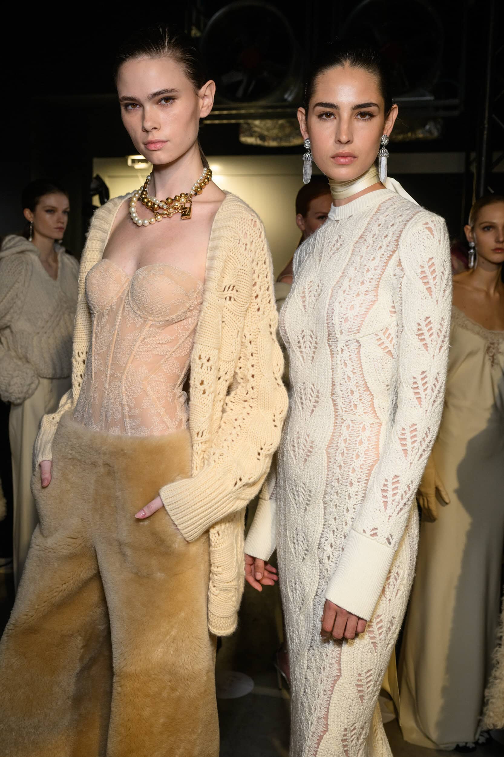 Ermanno Scervino Fall 2025 Fashion Show Backstage