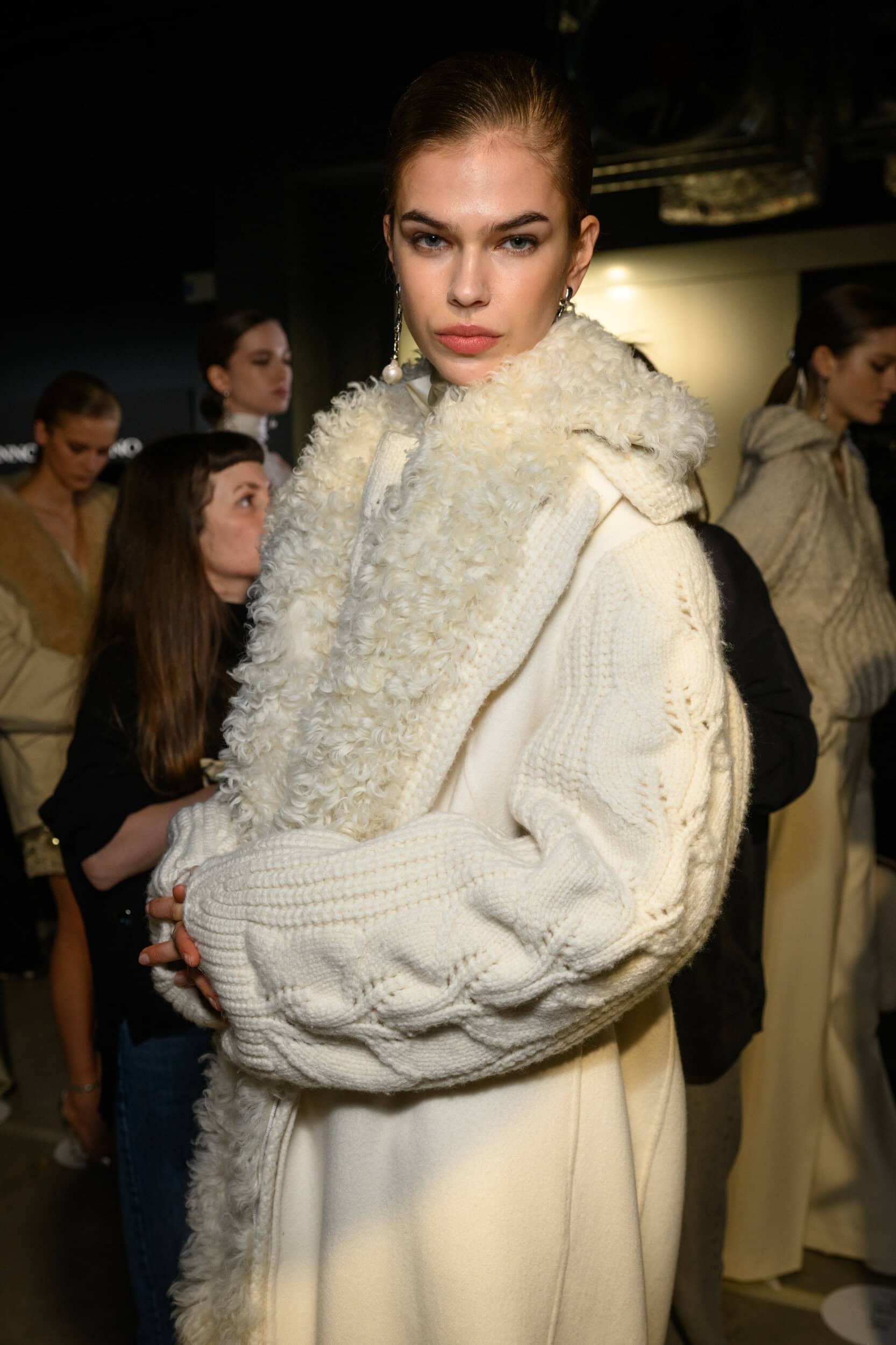 Ermanno Scervino Fall 2025 Fashion Show Backstage