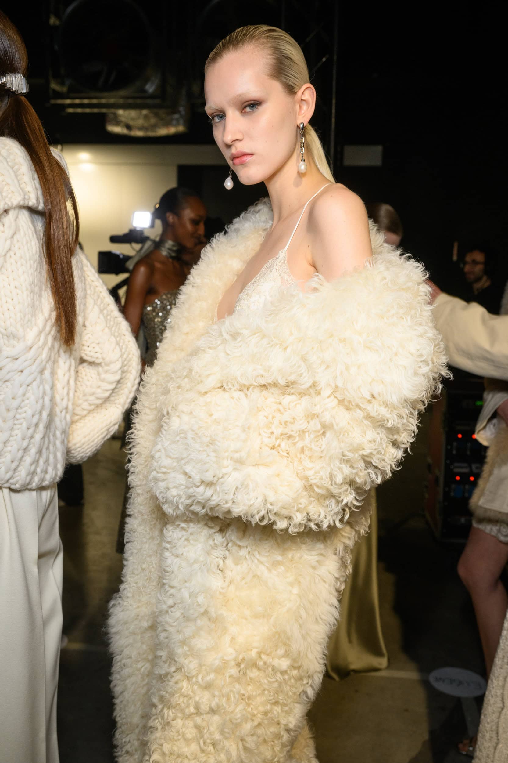 Ermanno Scervino Fall 2025 Fashion Show Backstage