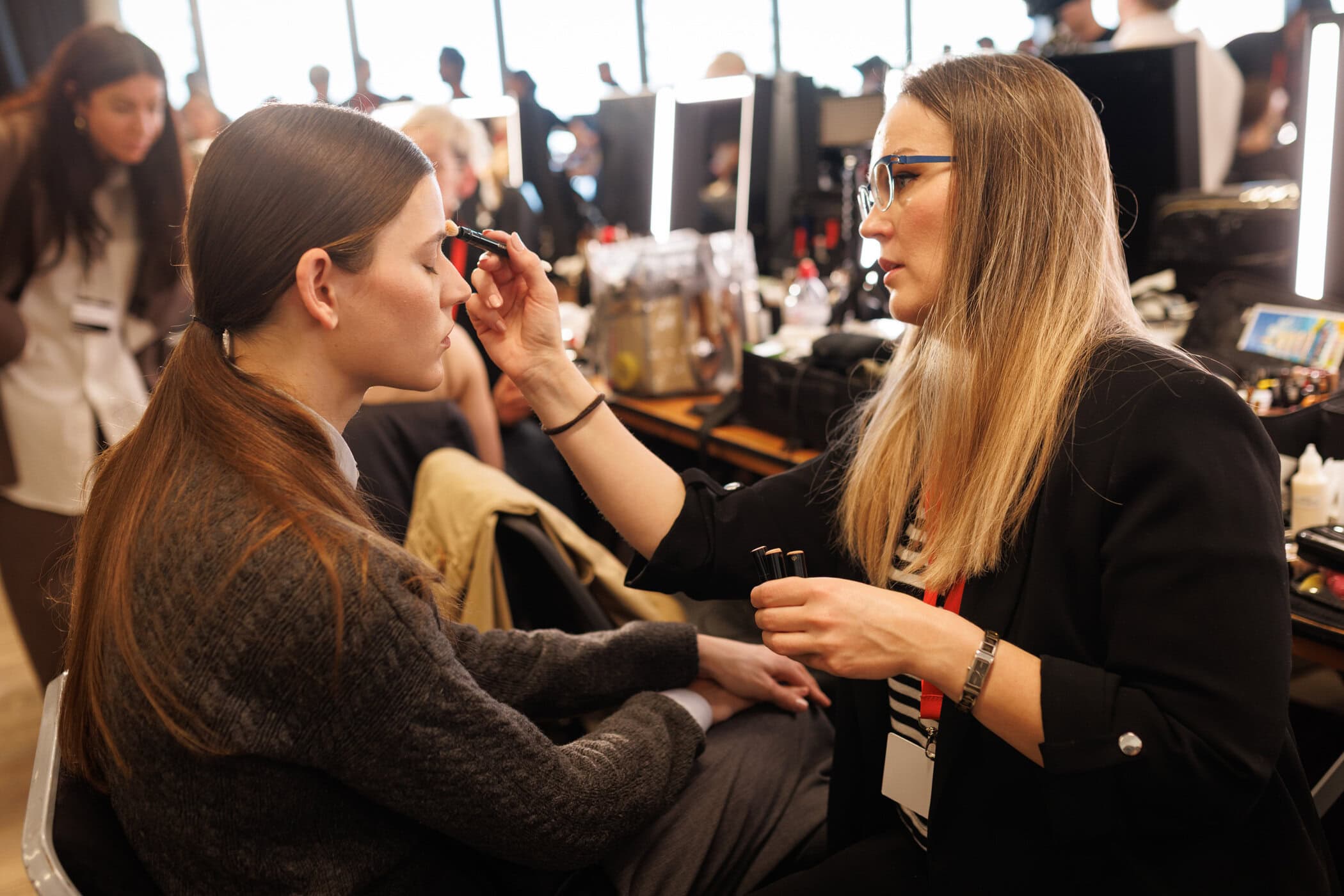 Stella Mccartney Fall 2025 Fashion Show Backstage