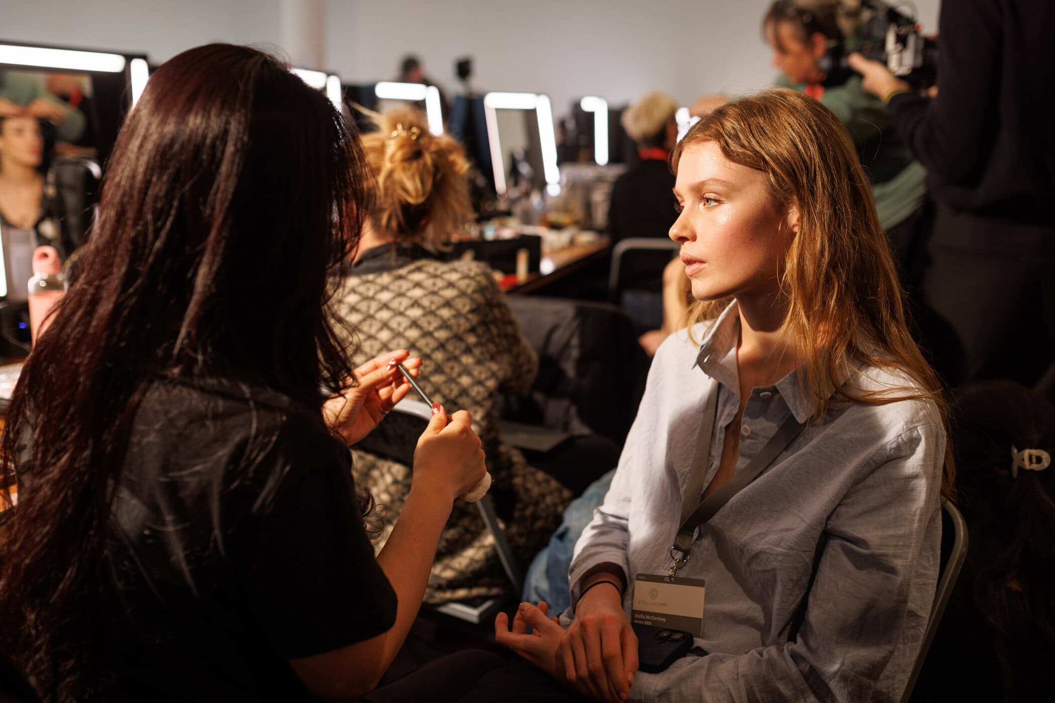 Stella Mccartney Fall 2025 Fashion Show Backstage