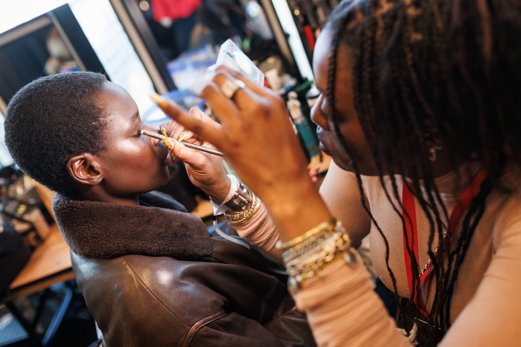 Stella Mccartney Fall 2025 Fashion Show Backstage